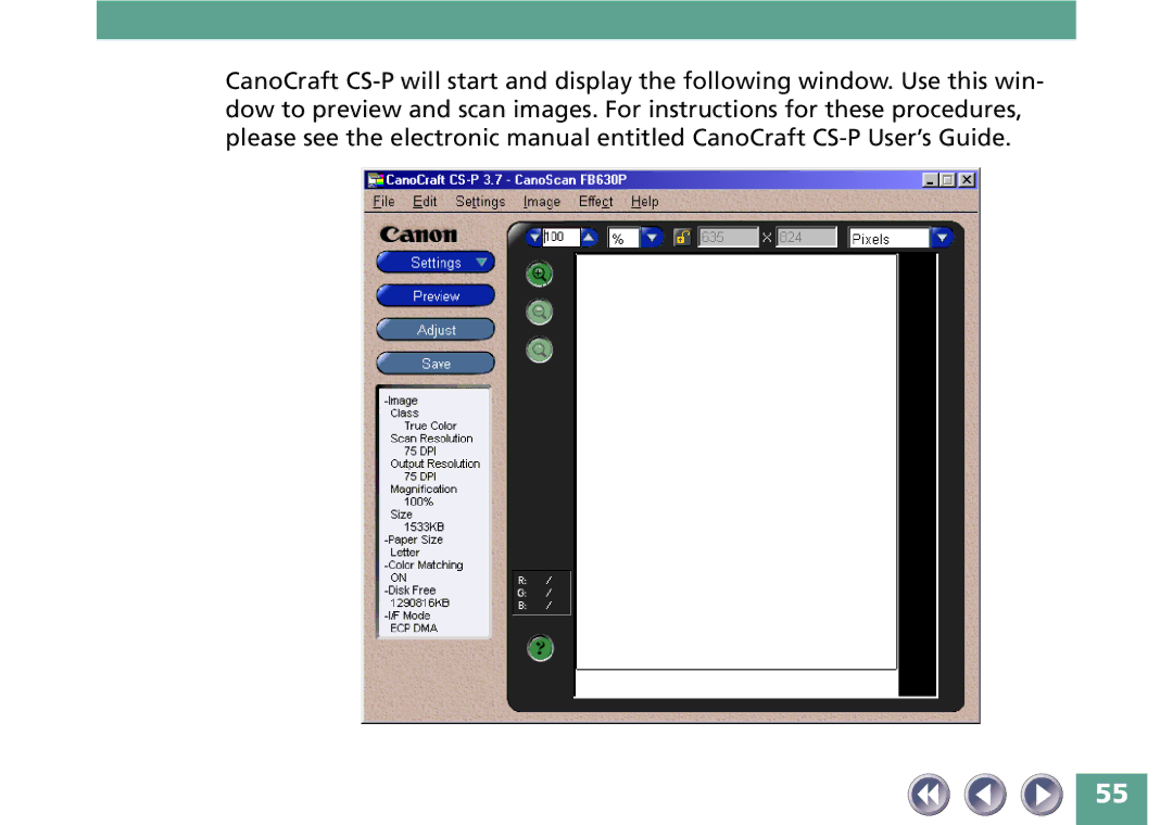 Canon FB330P/FB630P manual 