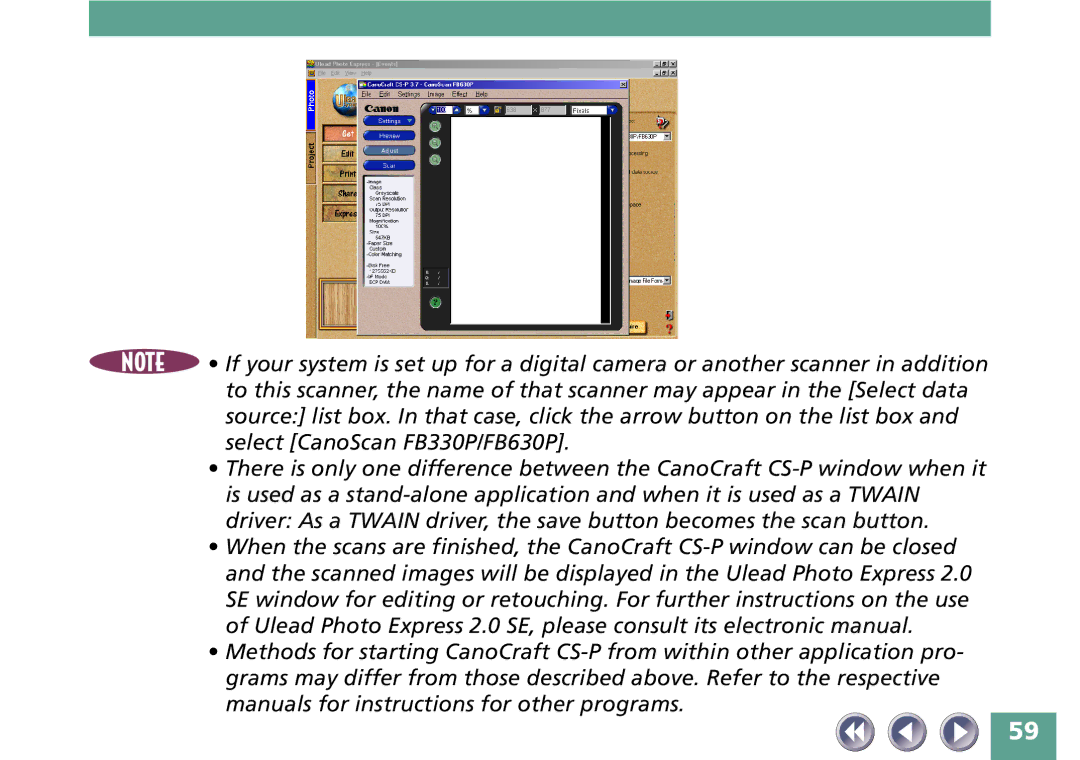 Canon FB330P/FB630P manual 