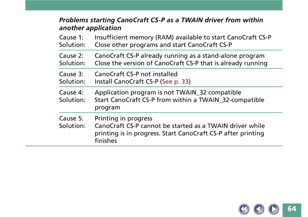 Canon FB330P/FB630P manual 