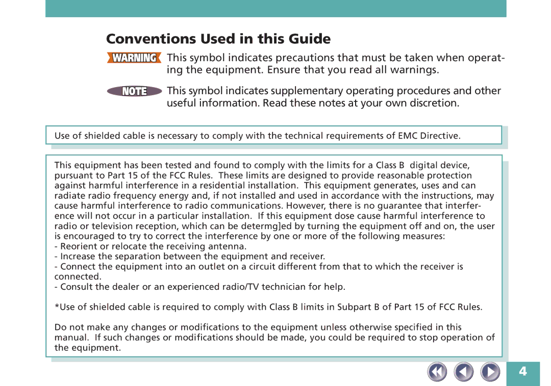 Canon FB620P, FB320P manual Conventions Used in this Guide 