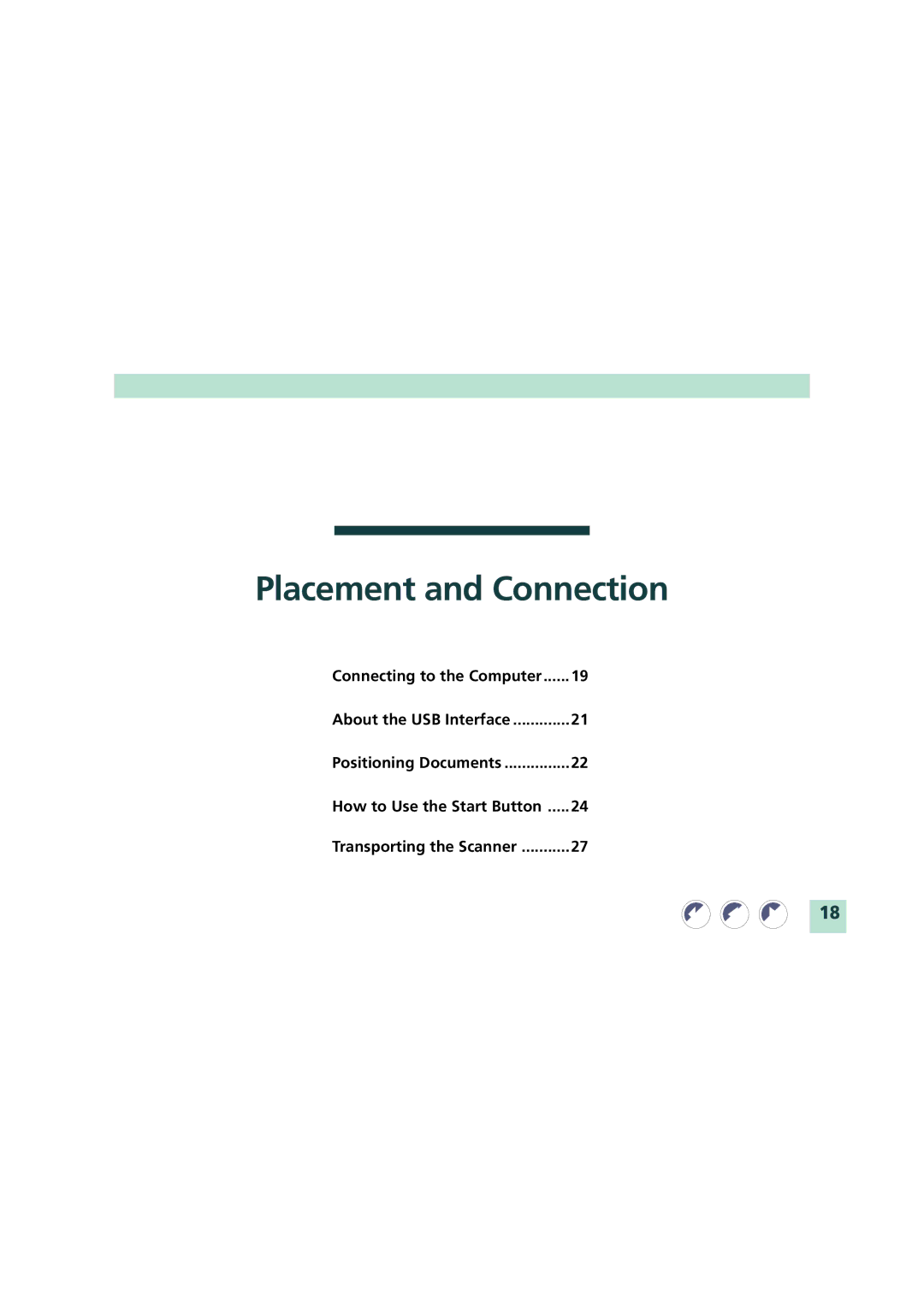 Canon FB620U manual Placement and Connection 