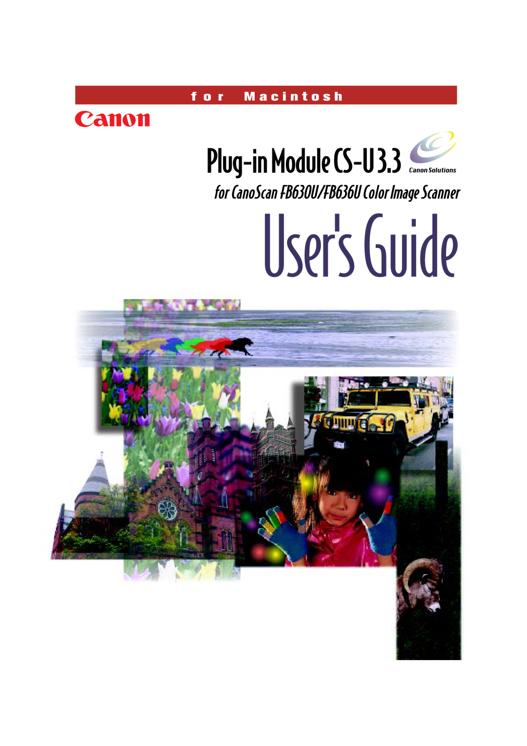 Canon FB630U/FB636U manual User’s Guide 