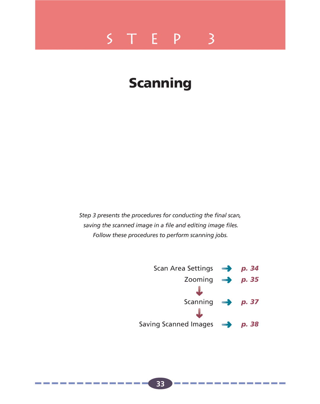 Canon FB630U, FB636U manual Scanning 