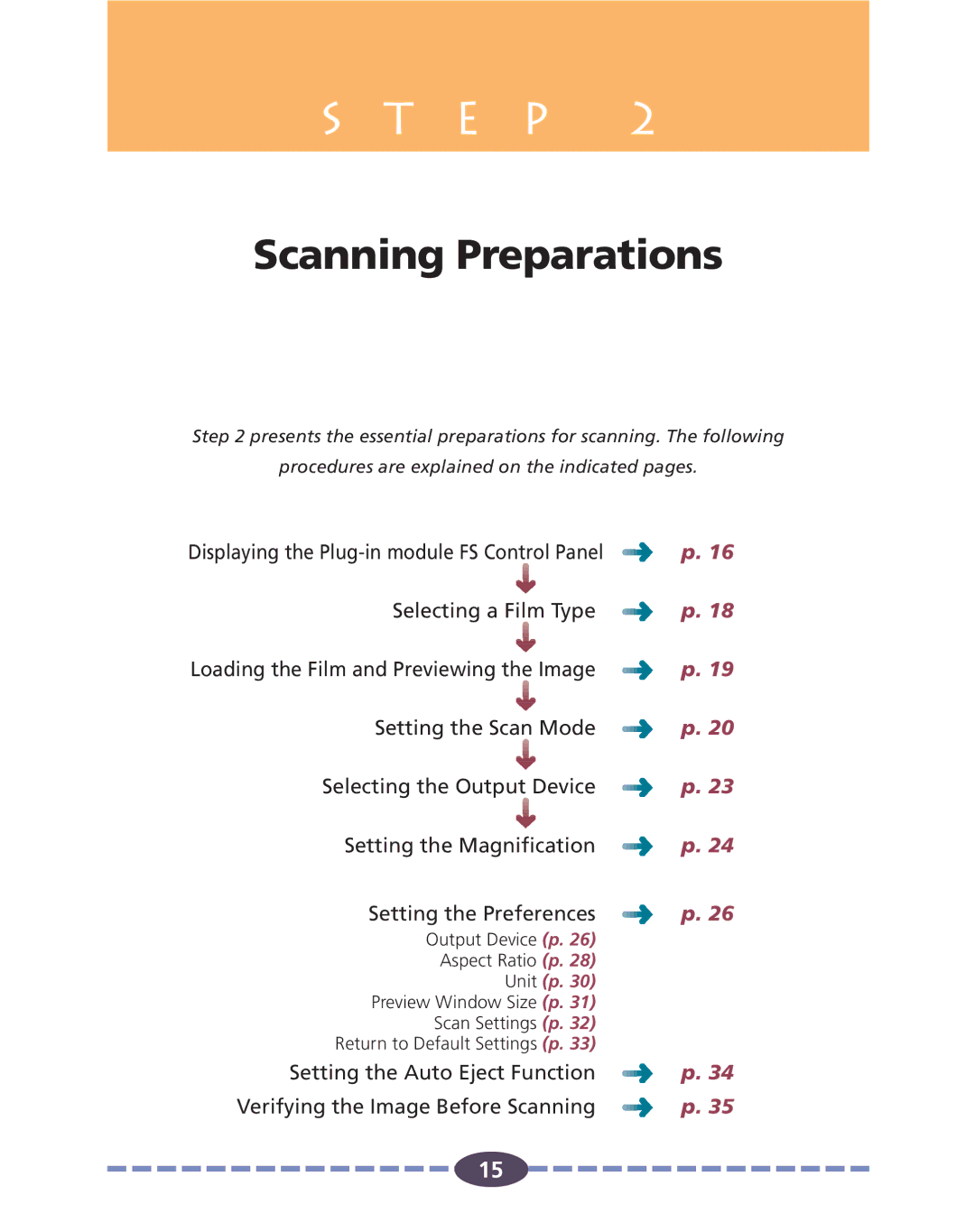 Canon FS 2710 manual Scanning Preparations 