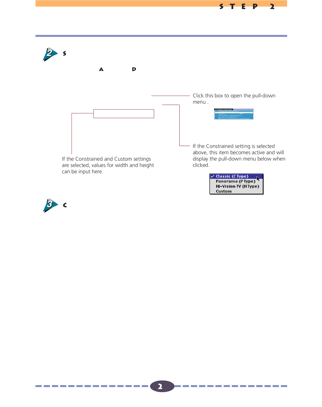 Canon FS 2710 manual Select the desired settings, Aspect Ratio Dialog Box 