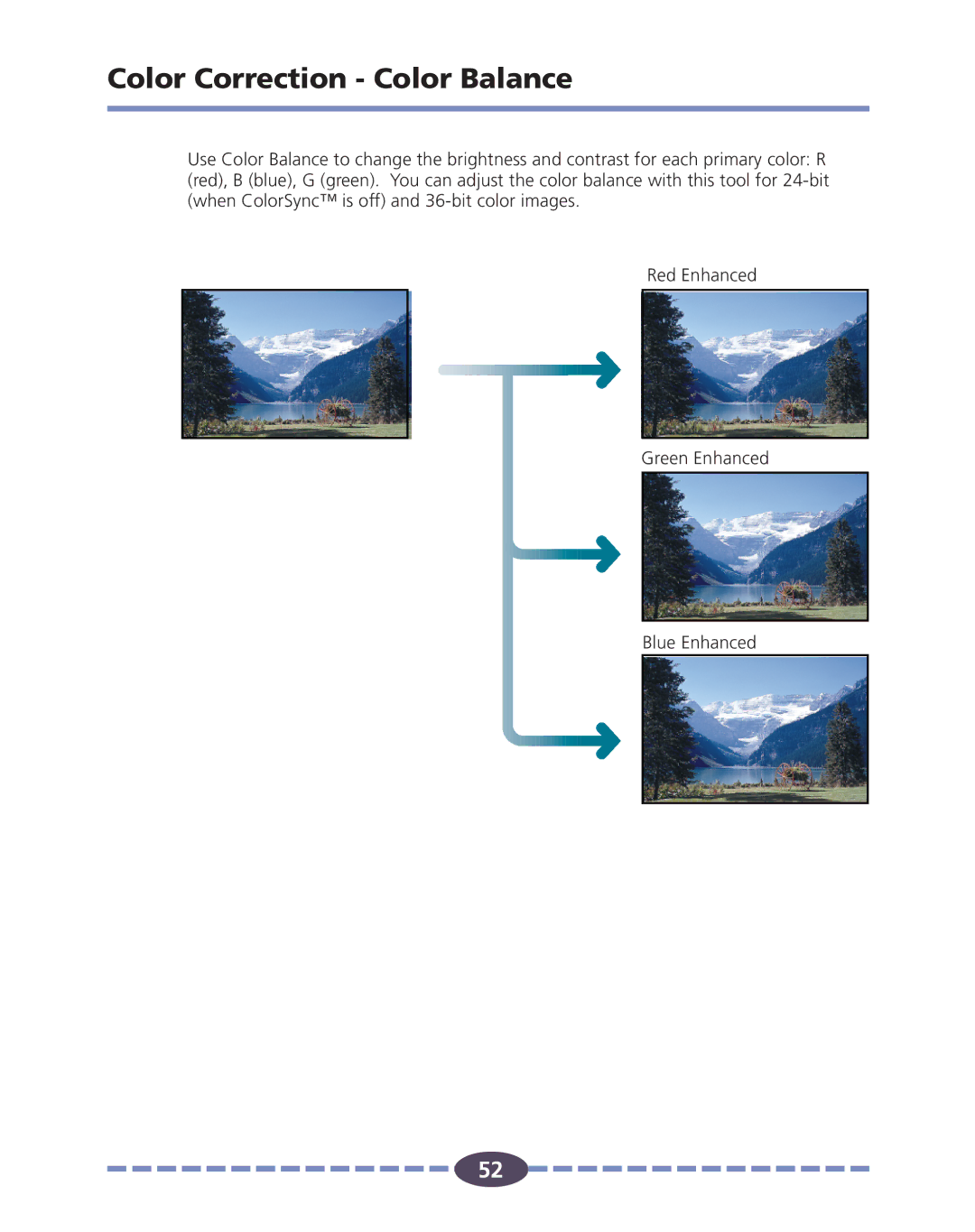 Canon FS 2710 manual Color Correction Color Balance 