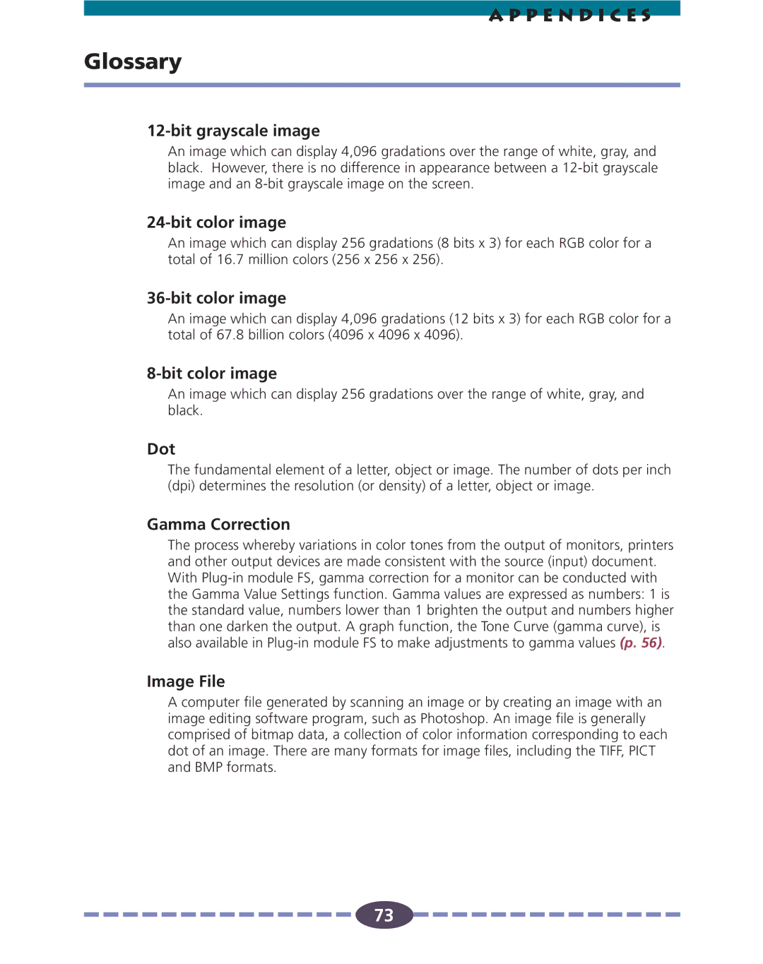 Canon FS 2710 manual Glossary 