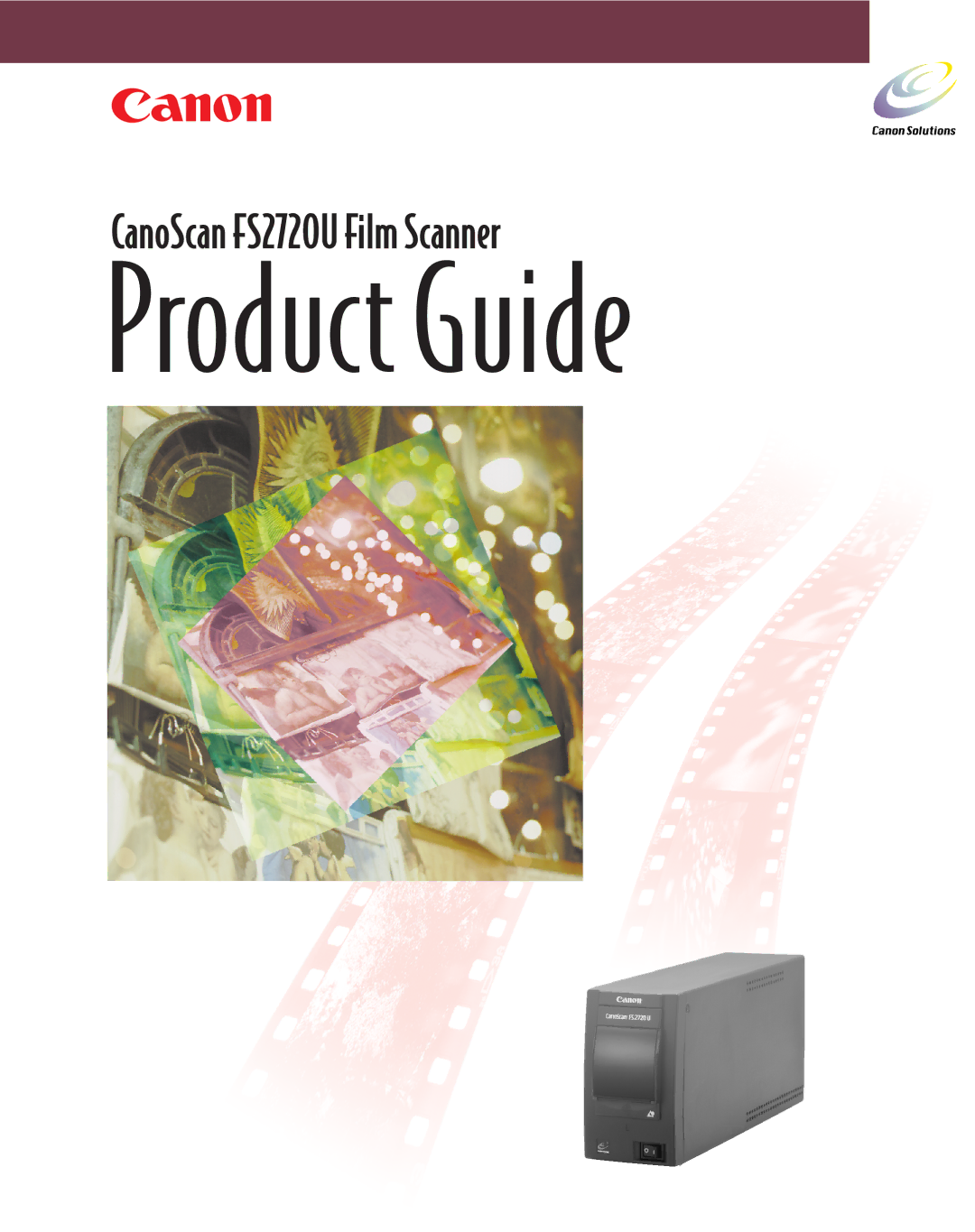 Canon FS 2720 U manual Product Guide 