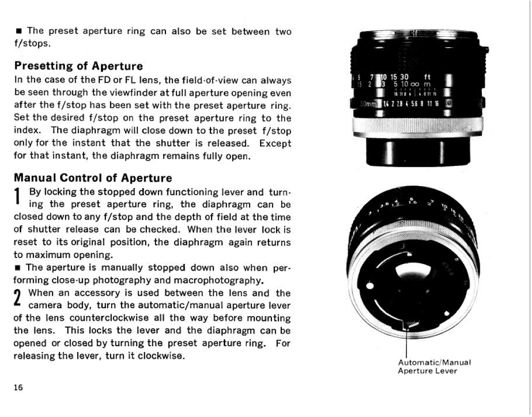 Canon FT QL Body Only, Ftb QL manual 