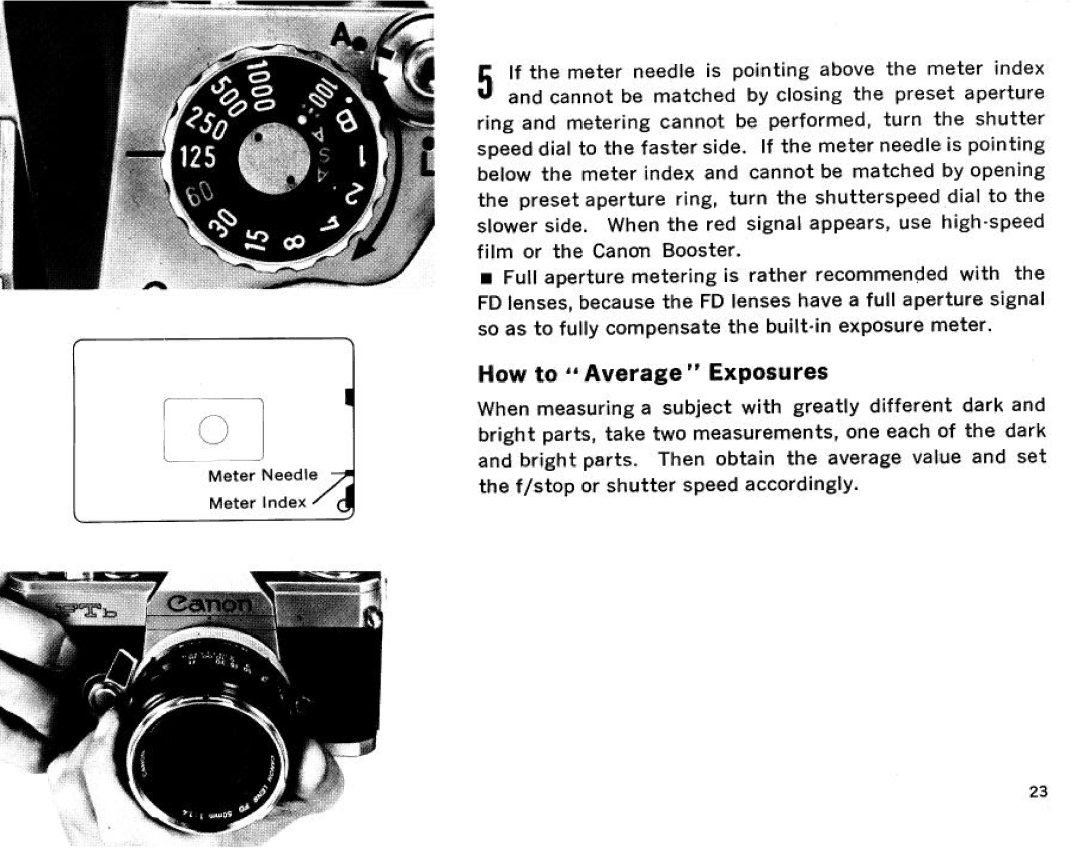 Canon Ftb QL, FT QL Body Only manual 