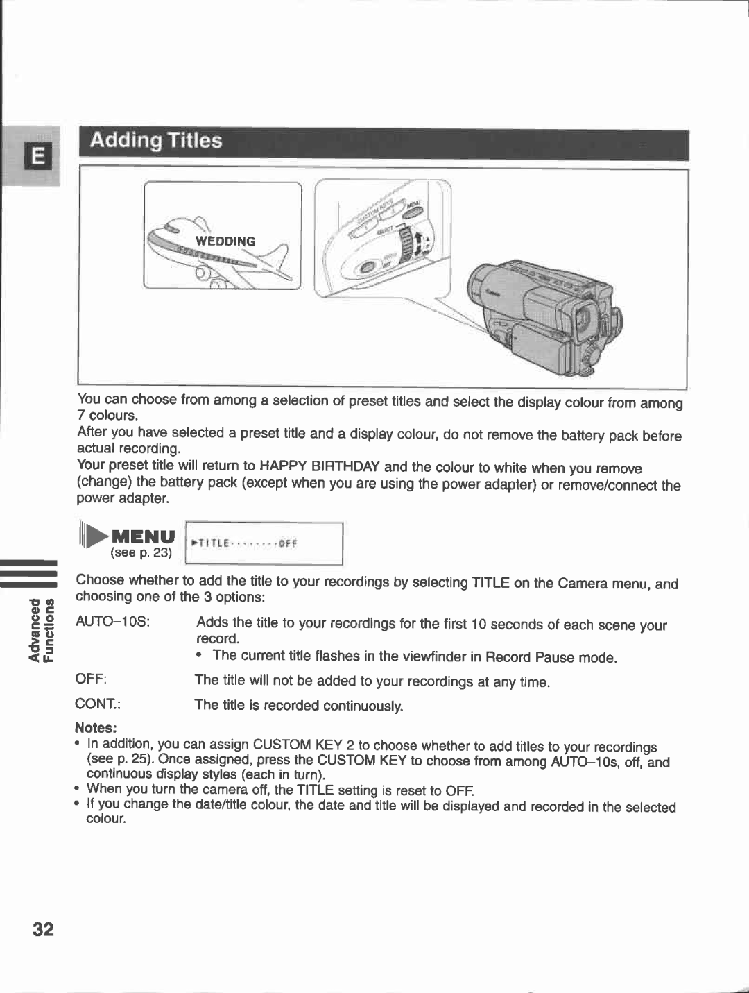 Canon G35, G30 manual 