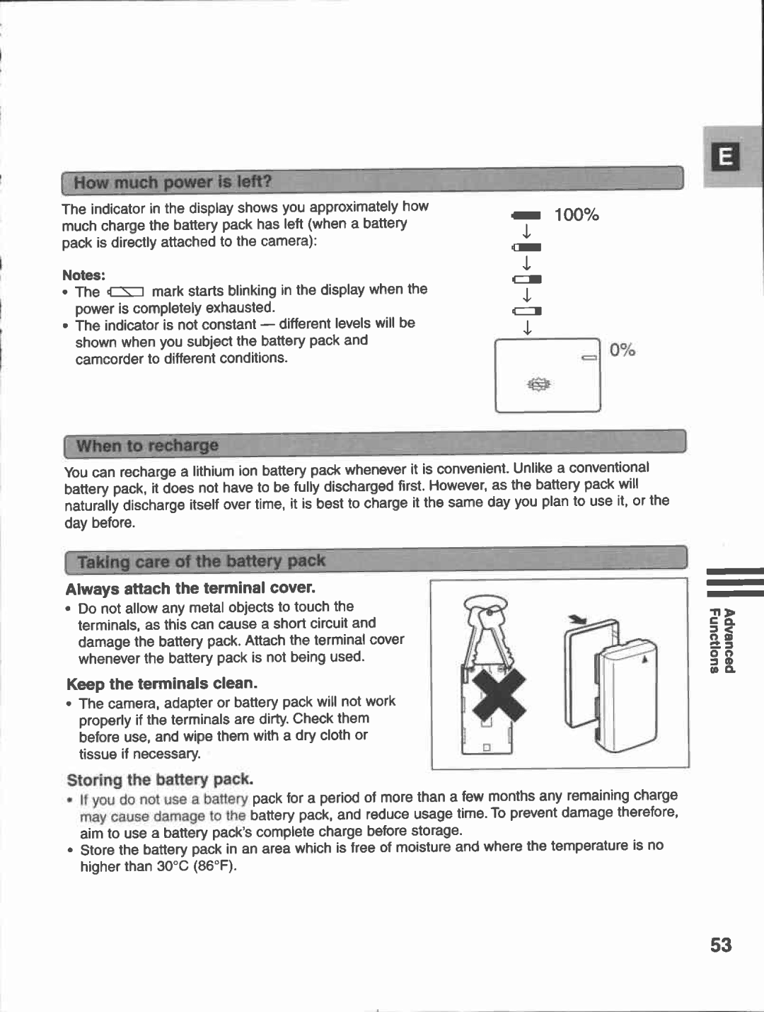 Canon G30, G35 manual 