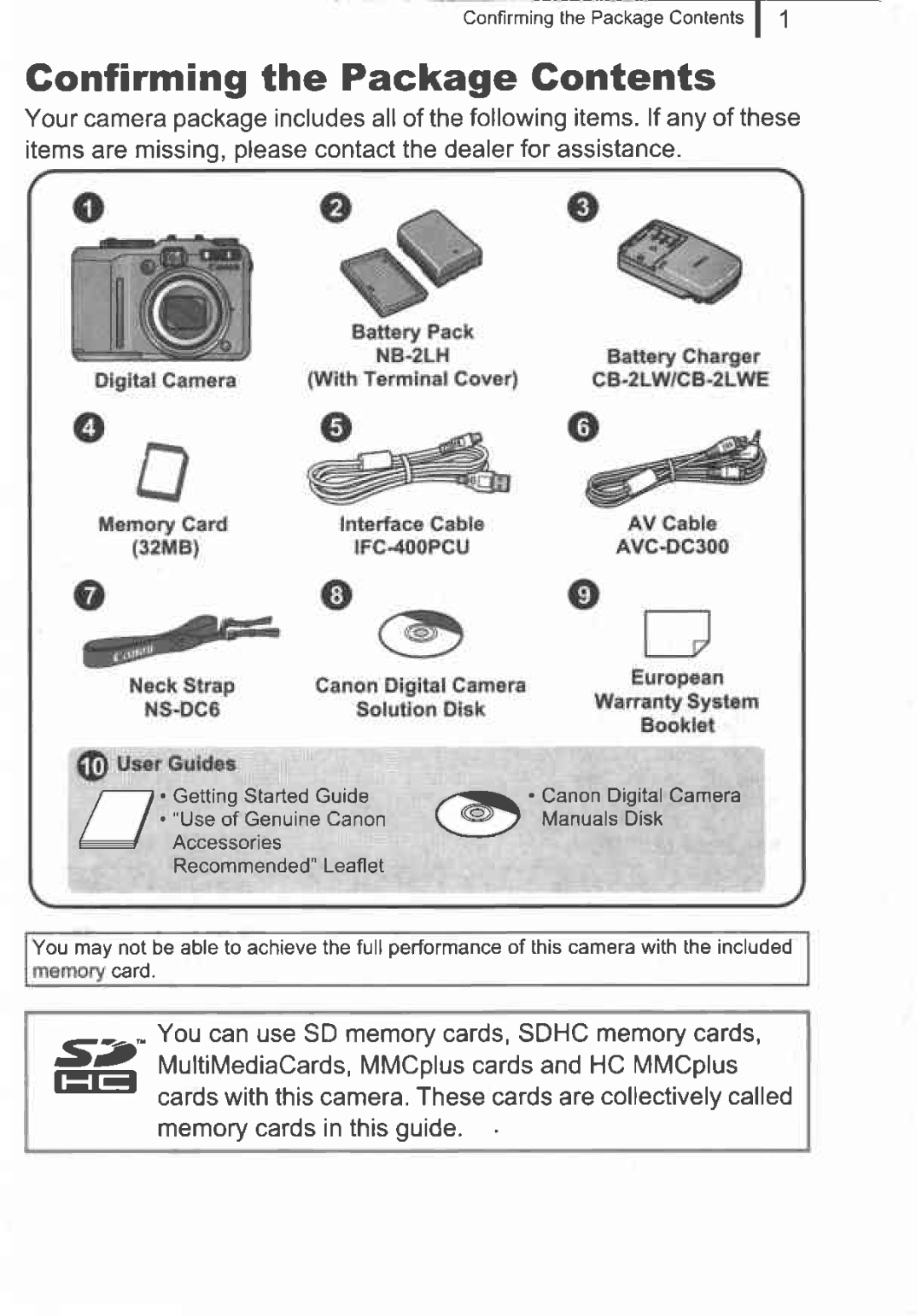 Canon G9 manual 