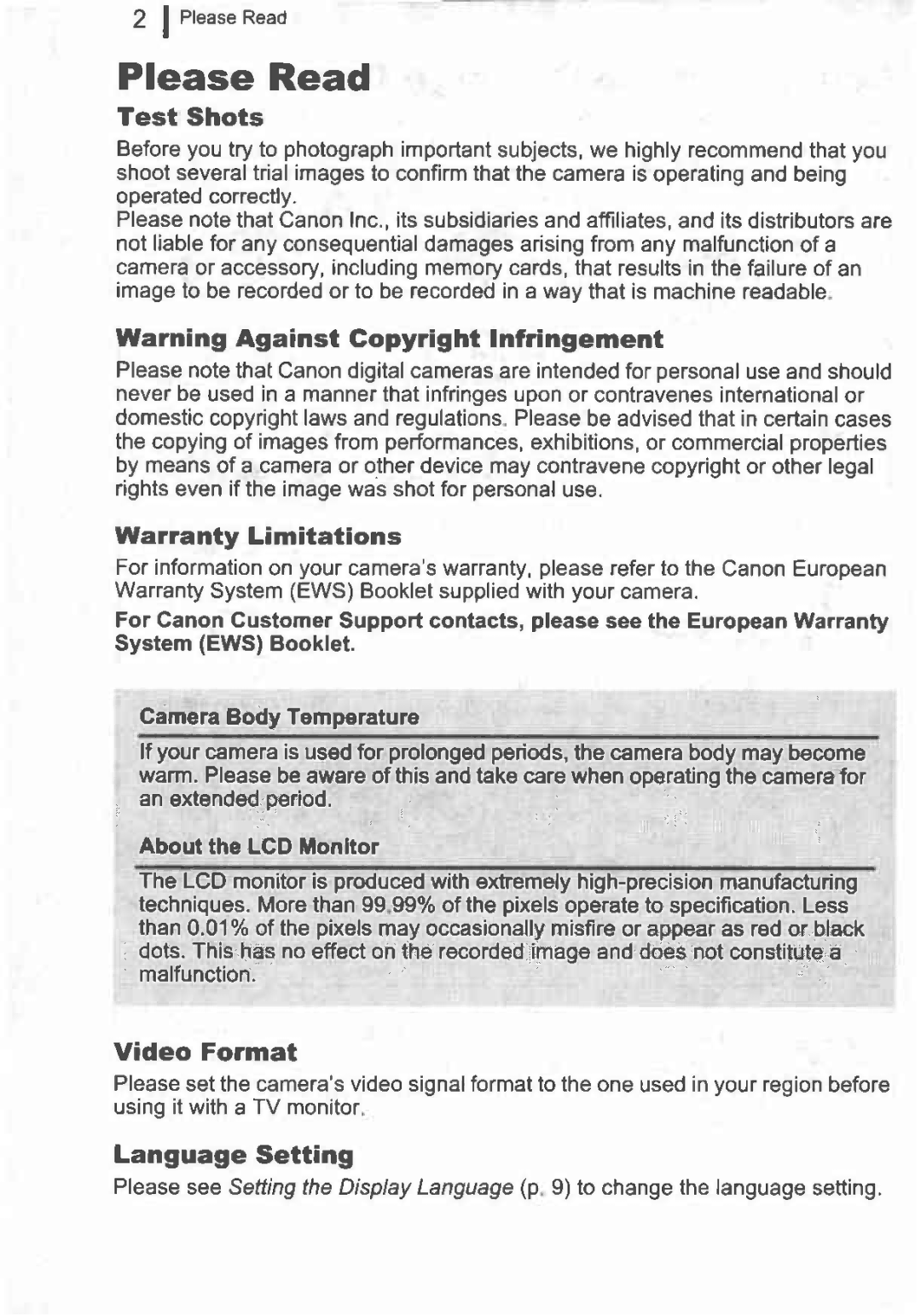 Canon G9 manual 