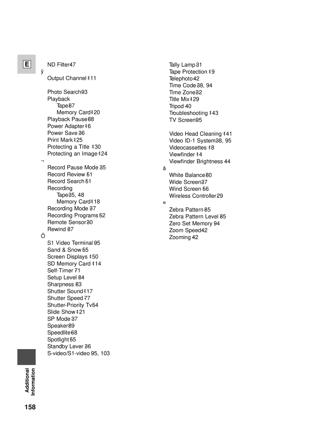 Canon GL2 instruction manual 158 