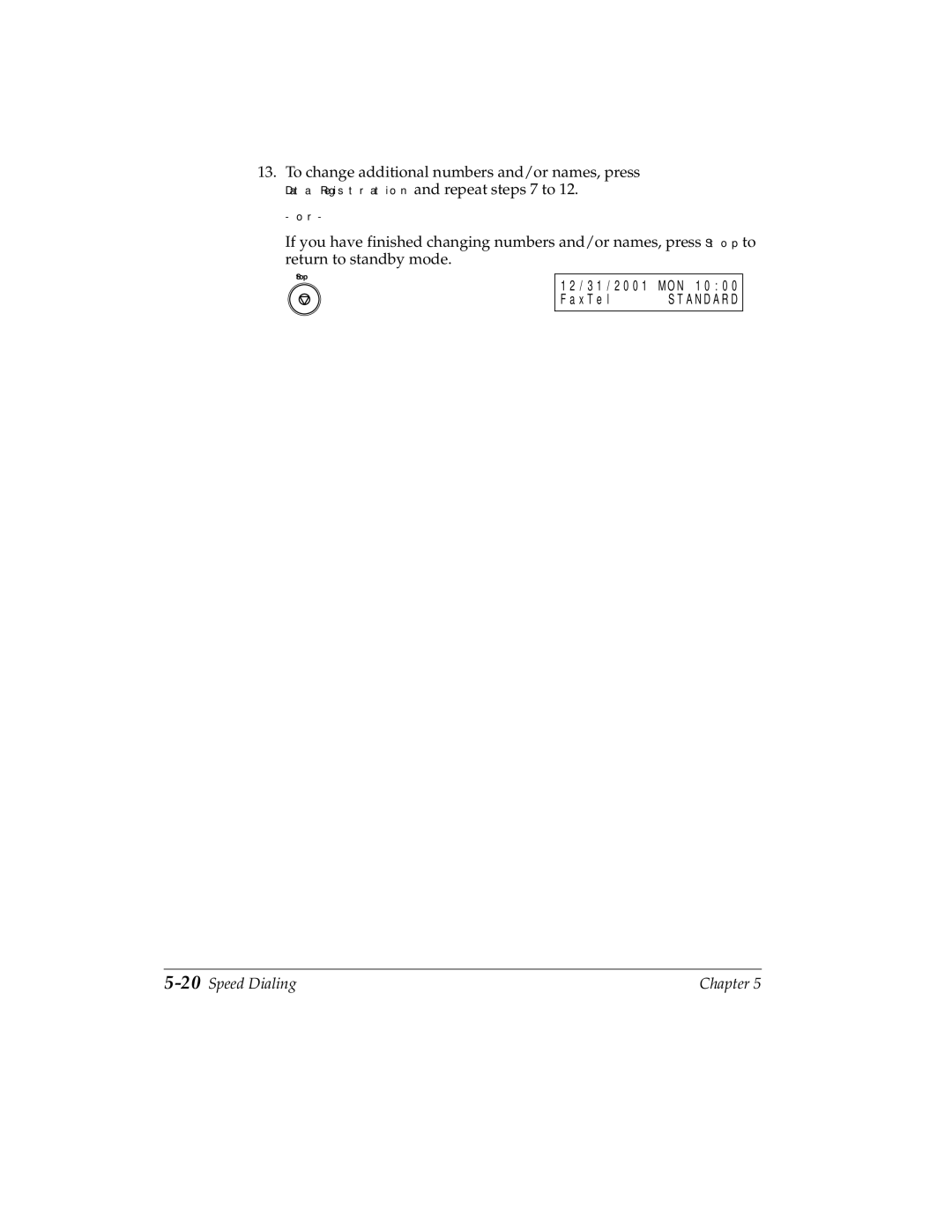 Canon H12157 manual 20Speed Dialing 