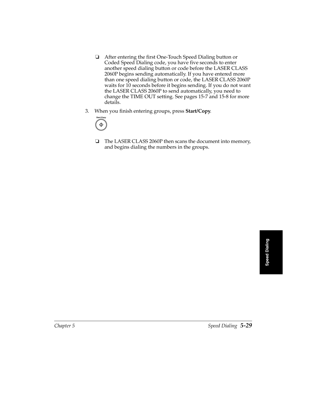 Canon H12157 manual Chapter Speed Dialing 