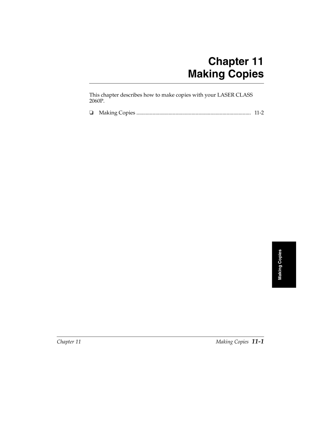 Canon H12157 manual Chapter Making Copies 