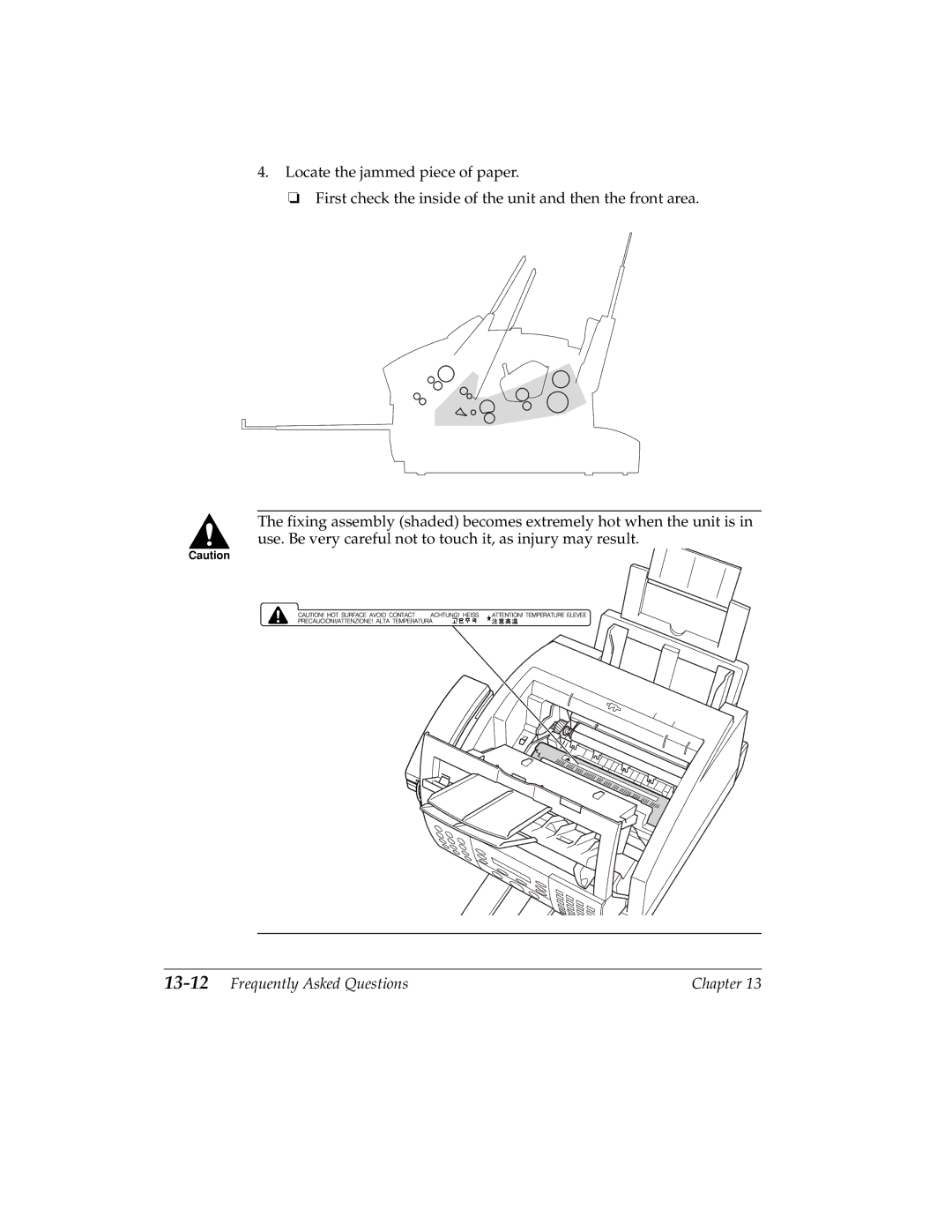 Canon H12157 manual 13-12Frequently Asked Questions 