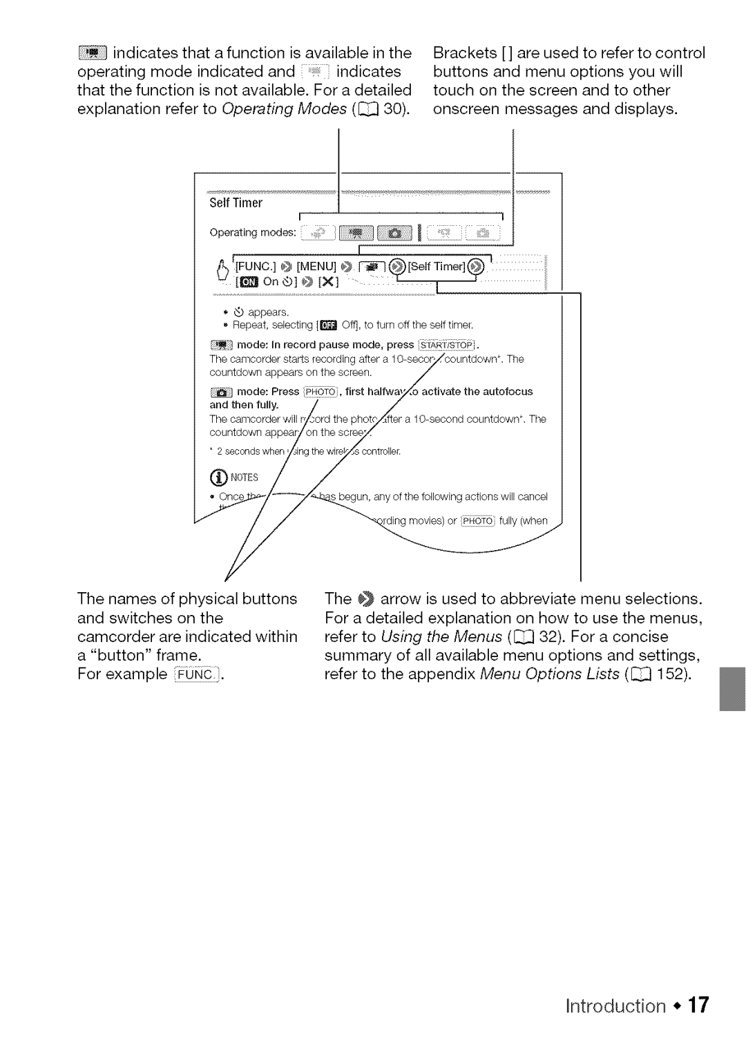 Canon HF S20, HF S21 manual Htroduction 