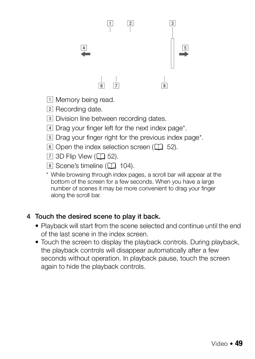 Canon HFM46, HFM406 instruction manual Video Š 