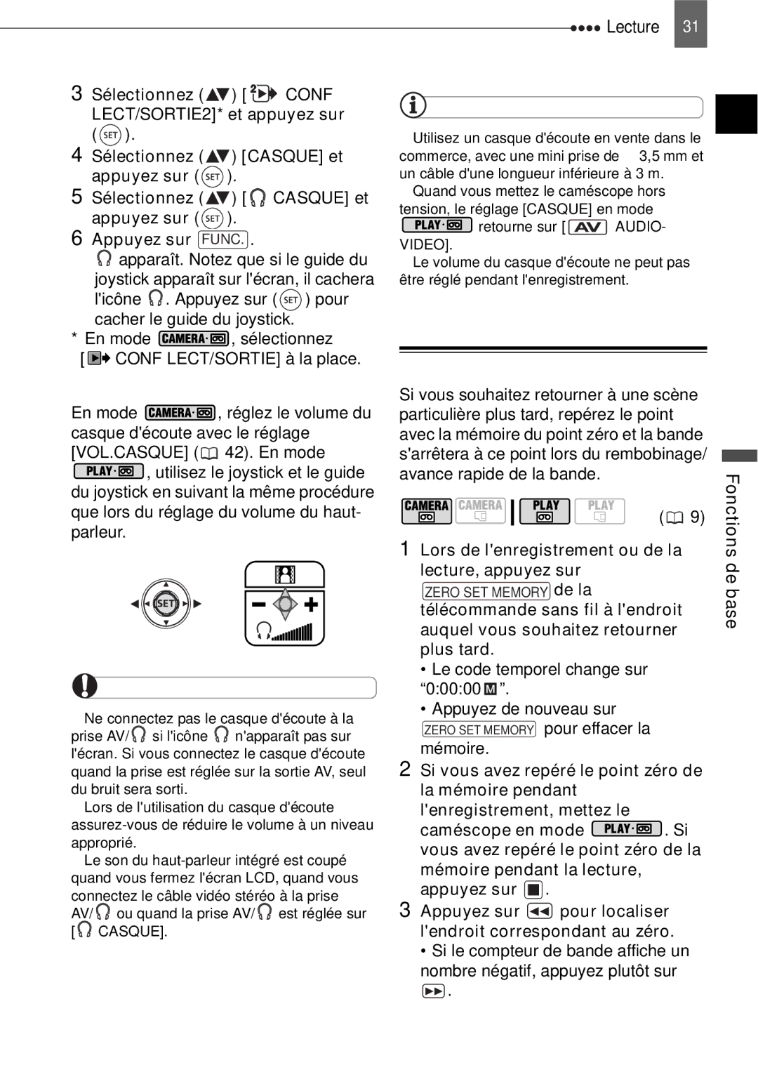 Canon HV40 manual Conf 