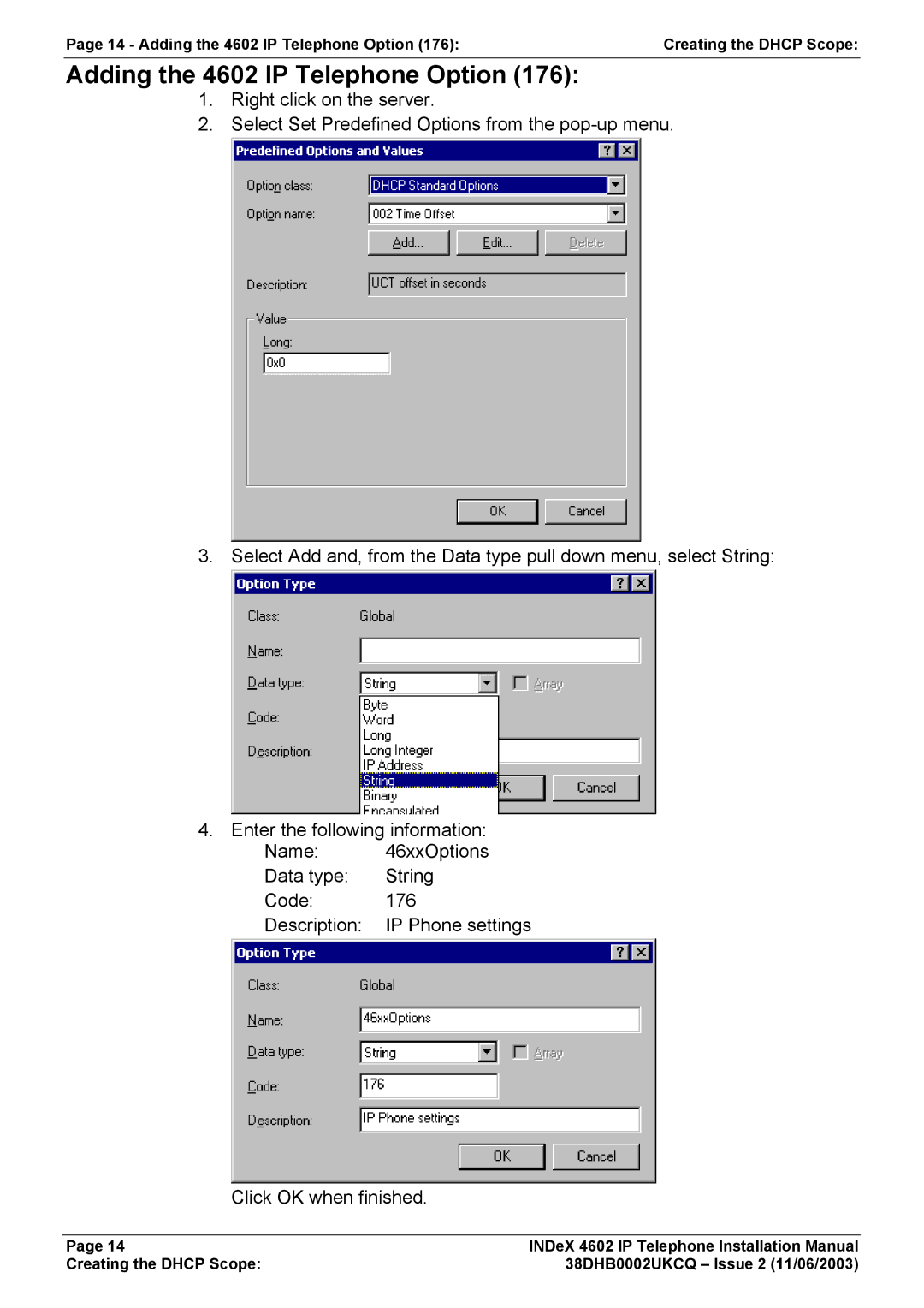 Canon INDEX 4602 installation manual Adding the 4602 IP Telephone Option 