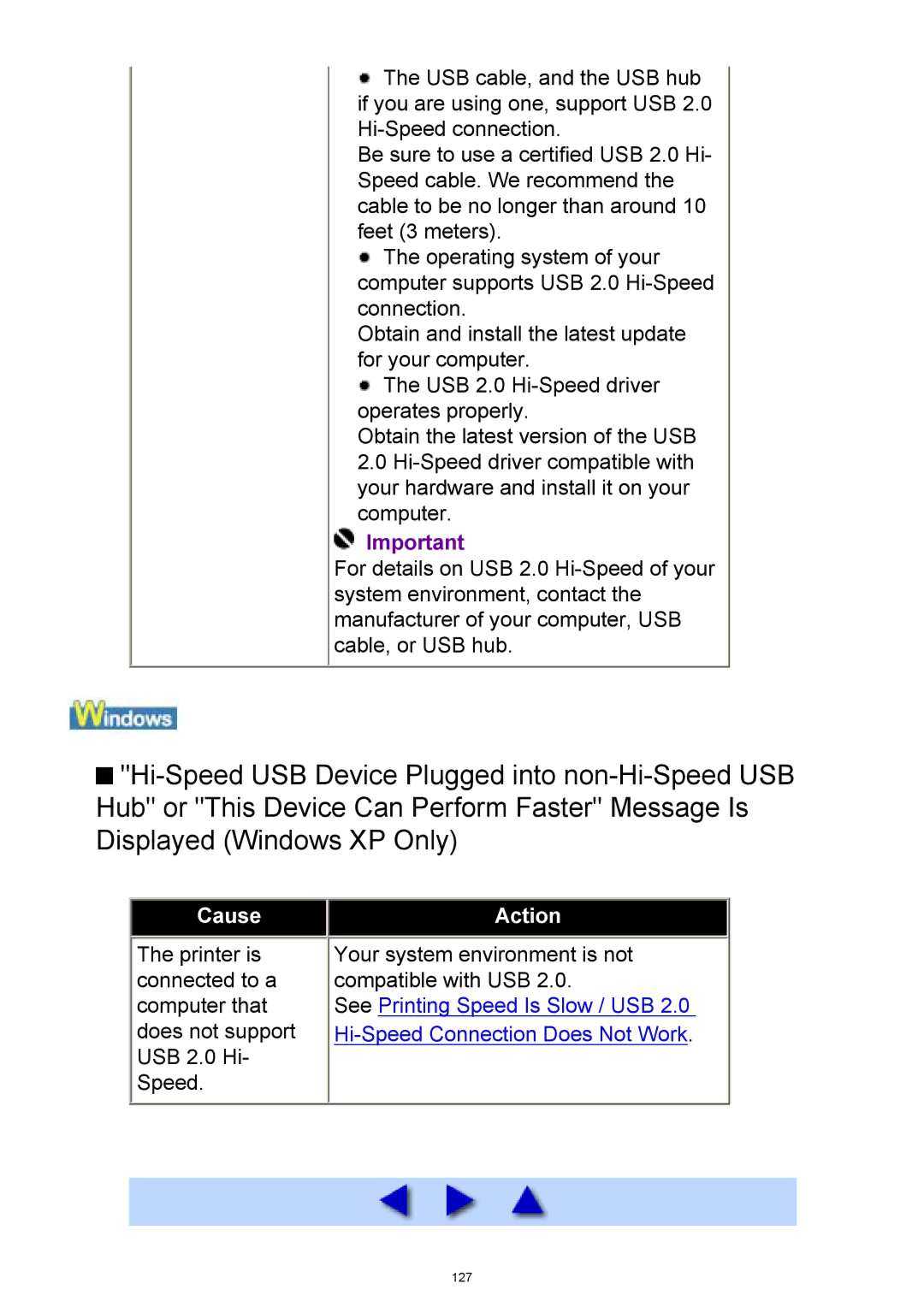 Canon iP3300 manual See Printing Speed Is Slow / USB 