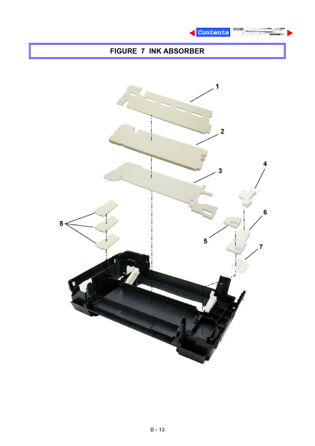 Canon IP4100, IP4000, IP3100 manual Ink Absorber㩷 