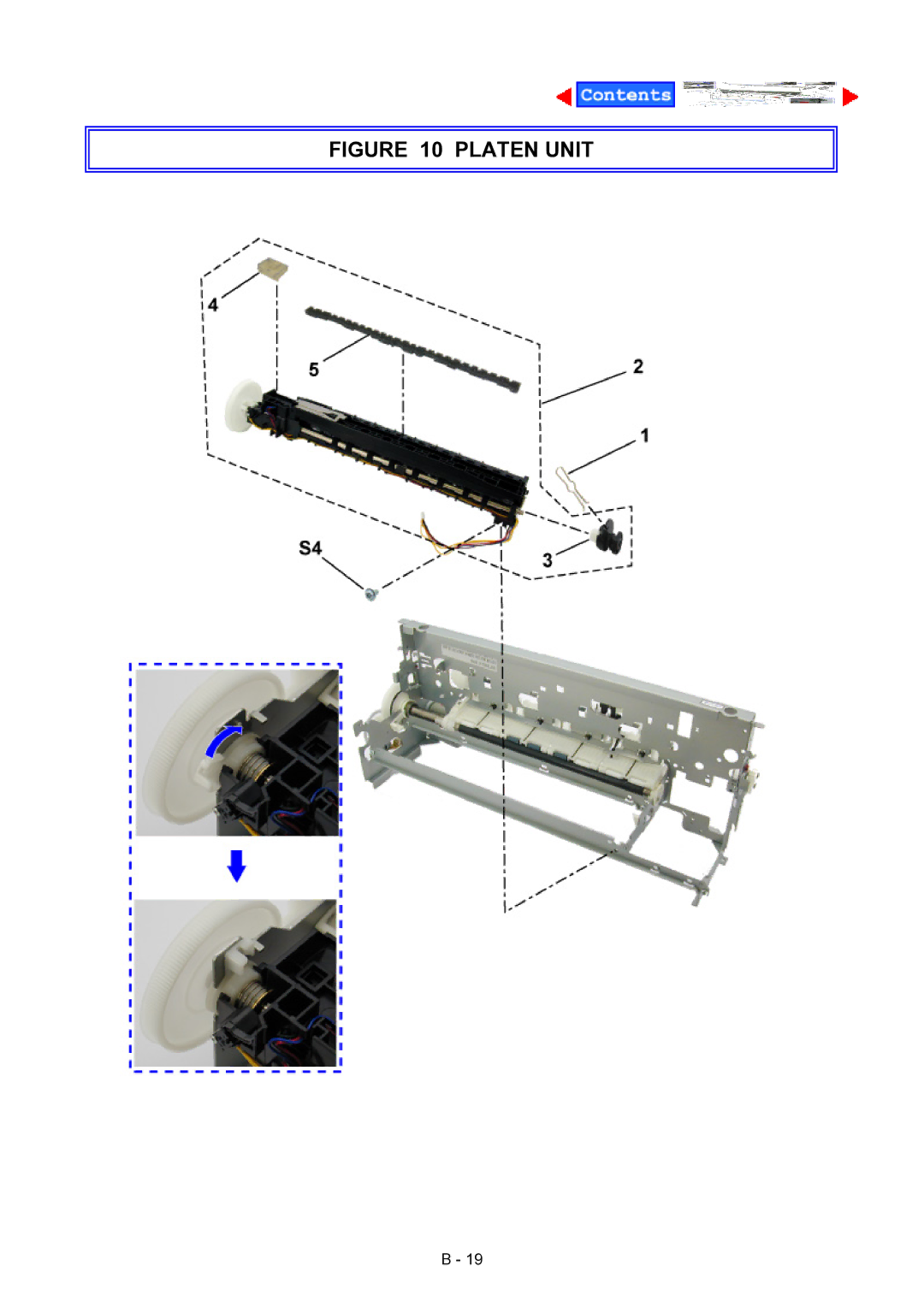 Canon IP4100, IP4000, IP3100 manual Platen UNIT㩷 