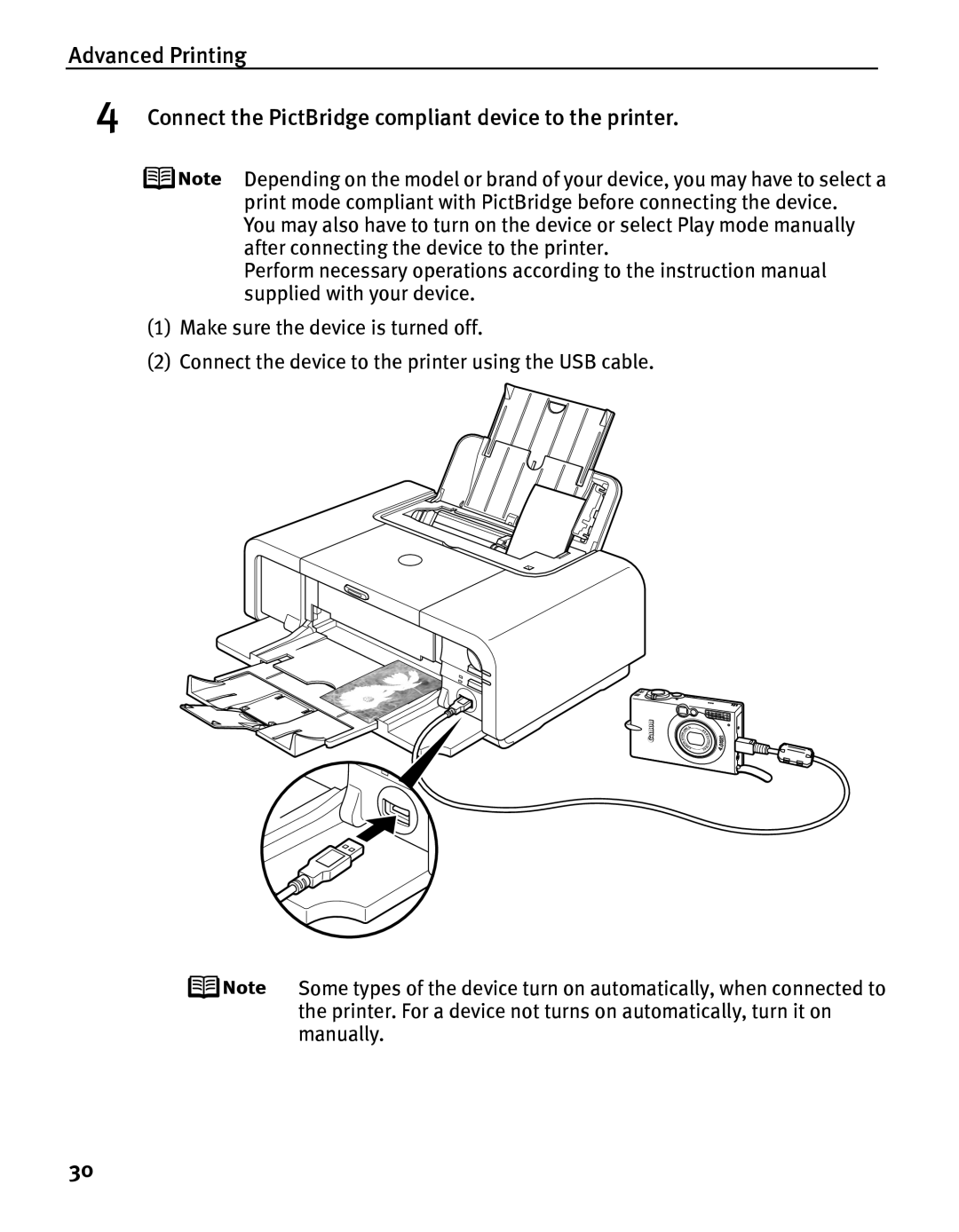 Canon IP5200 quick start 