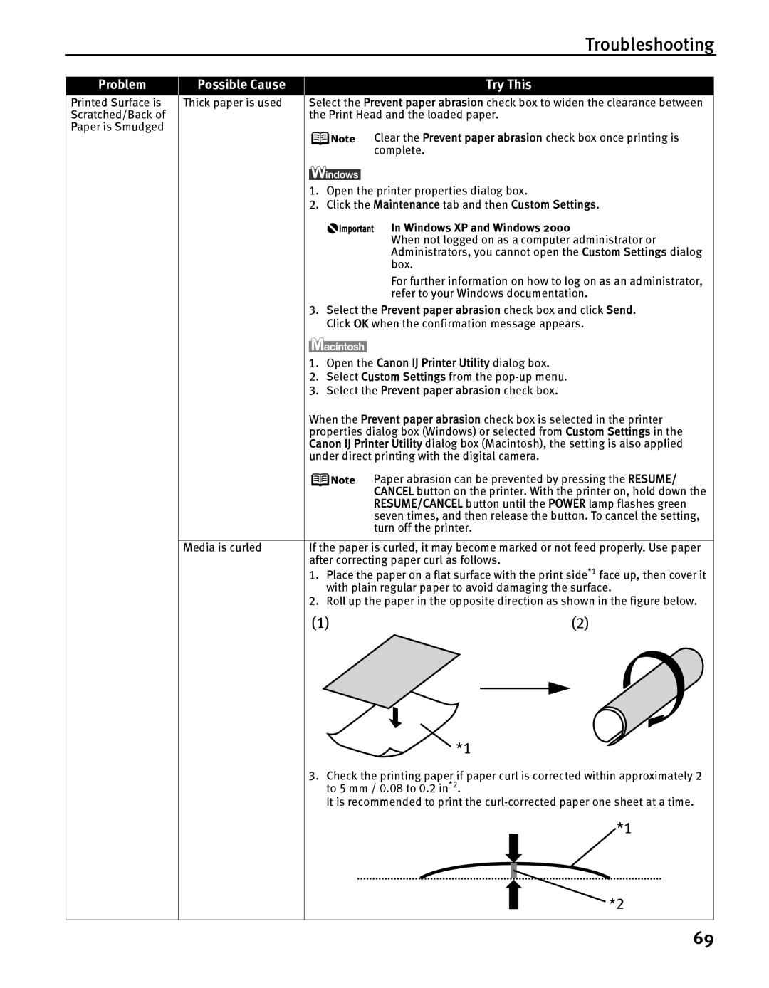 Canon IP5200 quick start Windows XP and Windows, Open the Canon IJ Printer Utility dialog box 