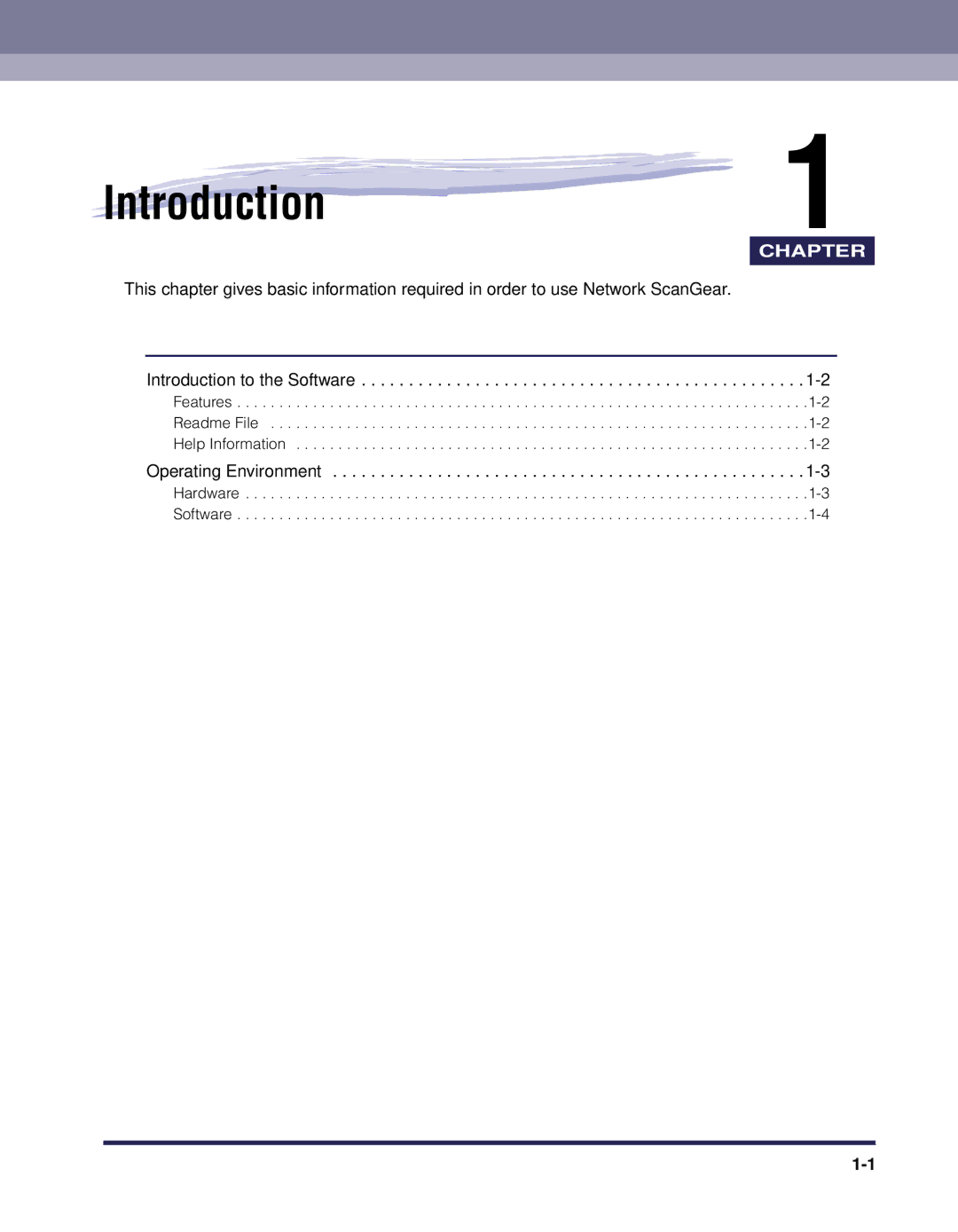 Canon iR Series manual Introduction1 