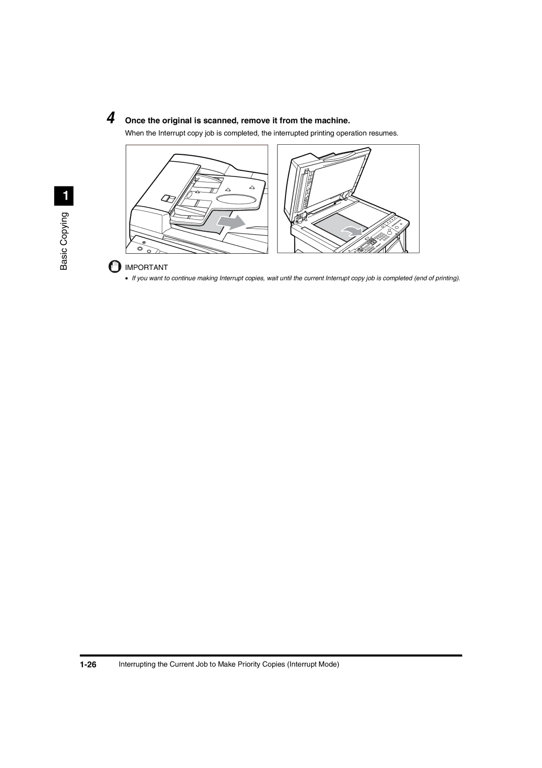 Canon IR1600 manual Basic Copying 