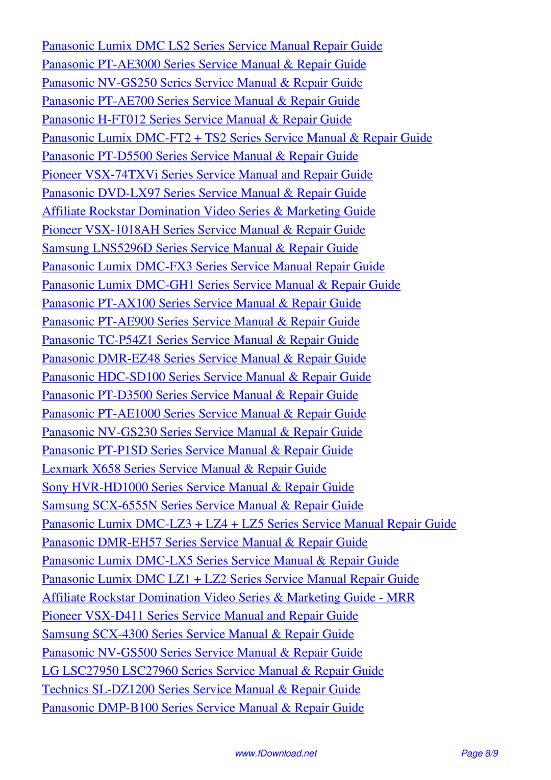 Canon ir3225 service manual 8/9 