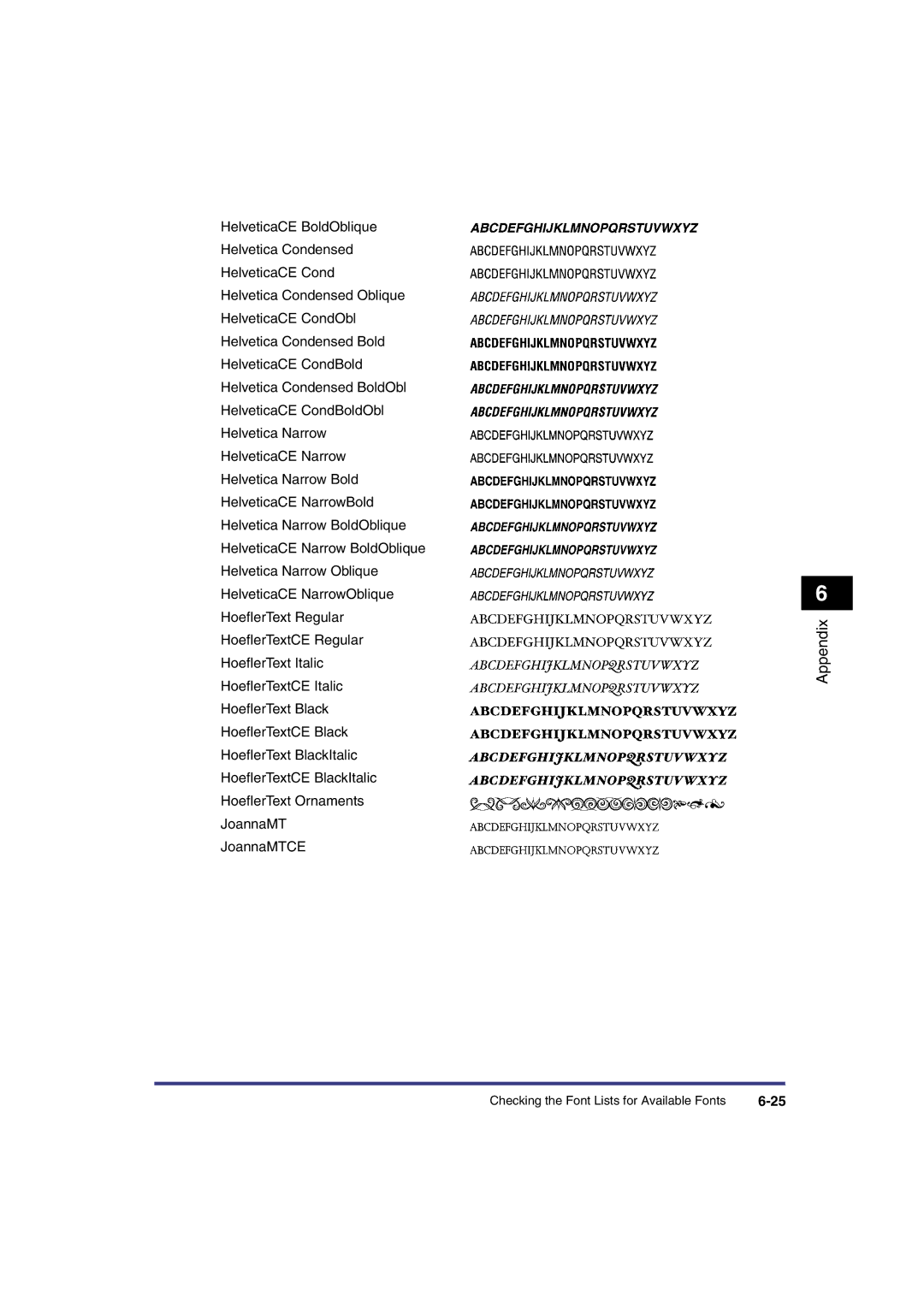 Canon IR3300 manual Appendix 