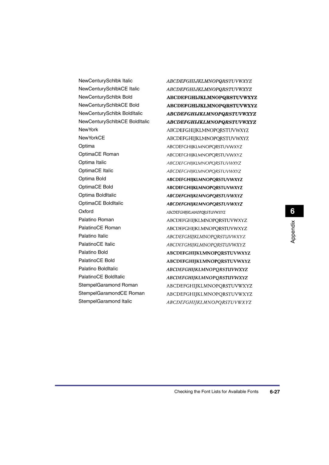 Canon IR3300 manual Appendix 