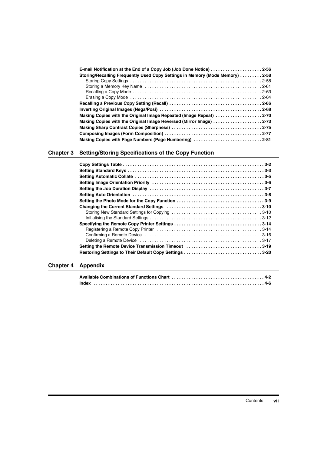 Canon IR2220I, IR3320N manual Appendix 