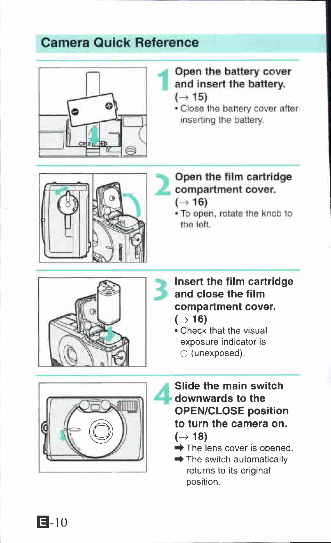 Canon Ixus M 1 manual 