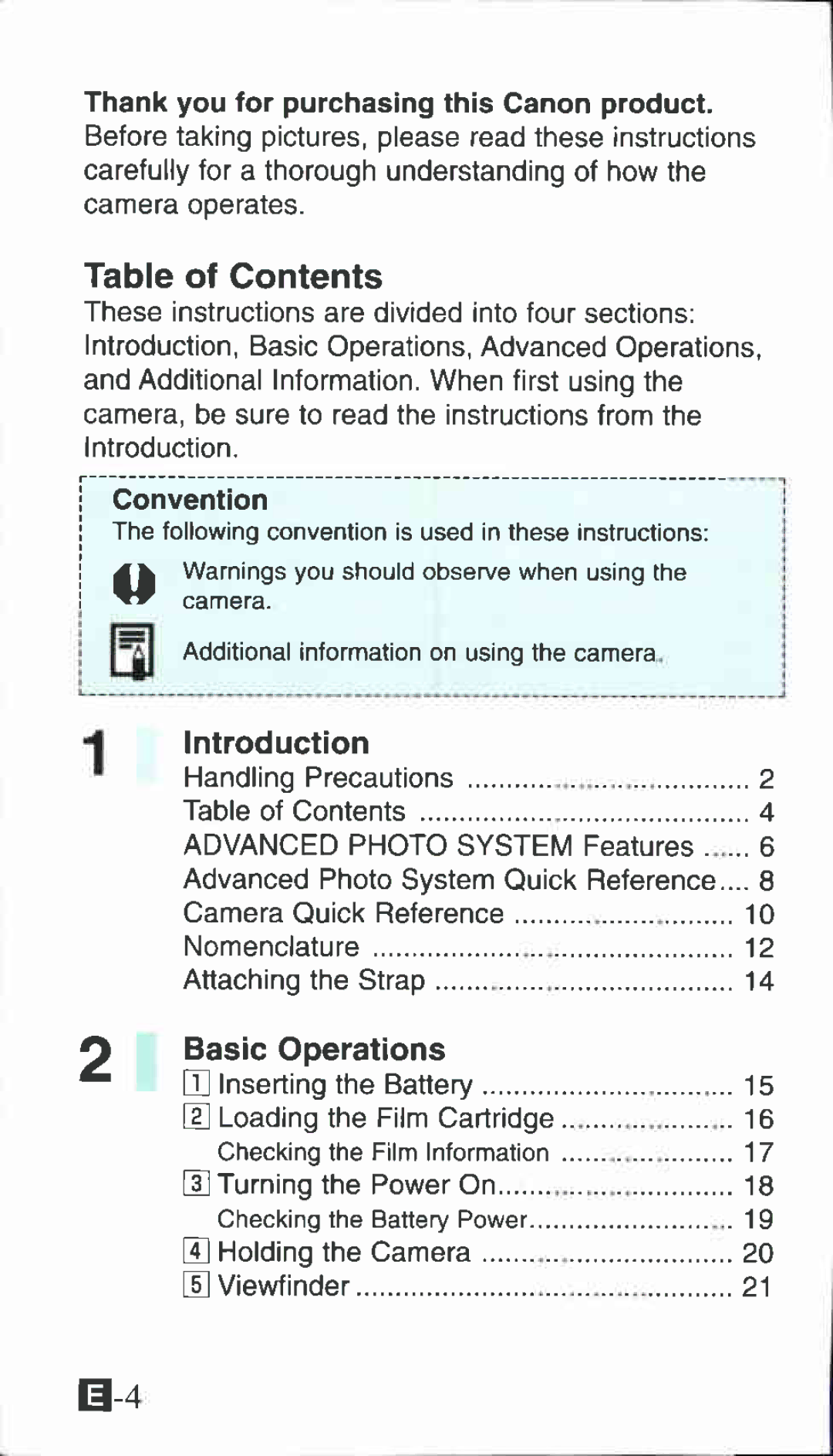 Canon Ixus M 1 manual 