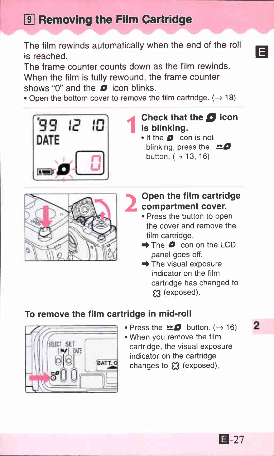 Canon IXUS X-1 manual 