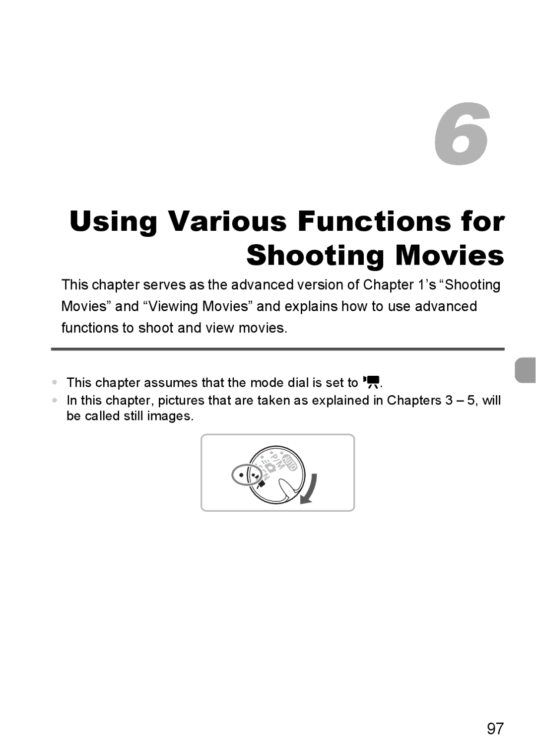 Canon IXUS980IS manual Using Various Functions for Shooting Movies 