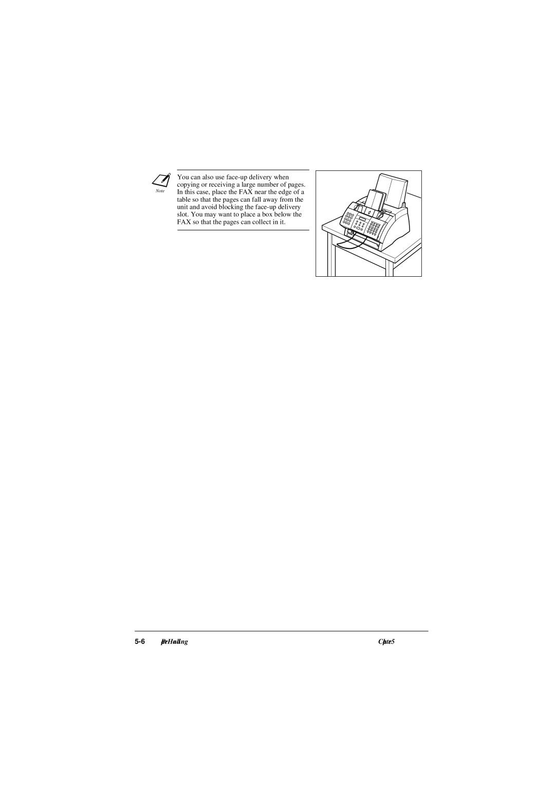 Canon L290, L240 manual You can also use face-up delivery when 