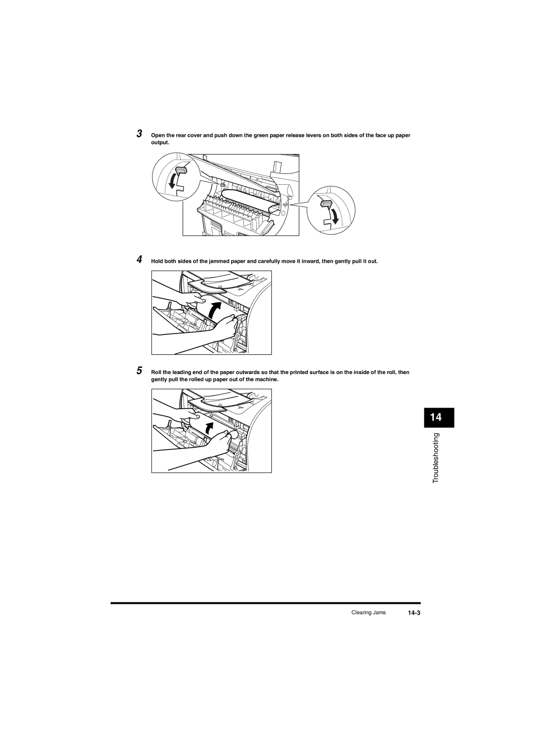 Canon L380S manual 14-3 