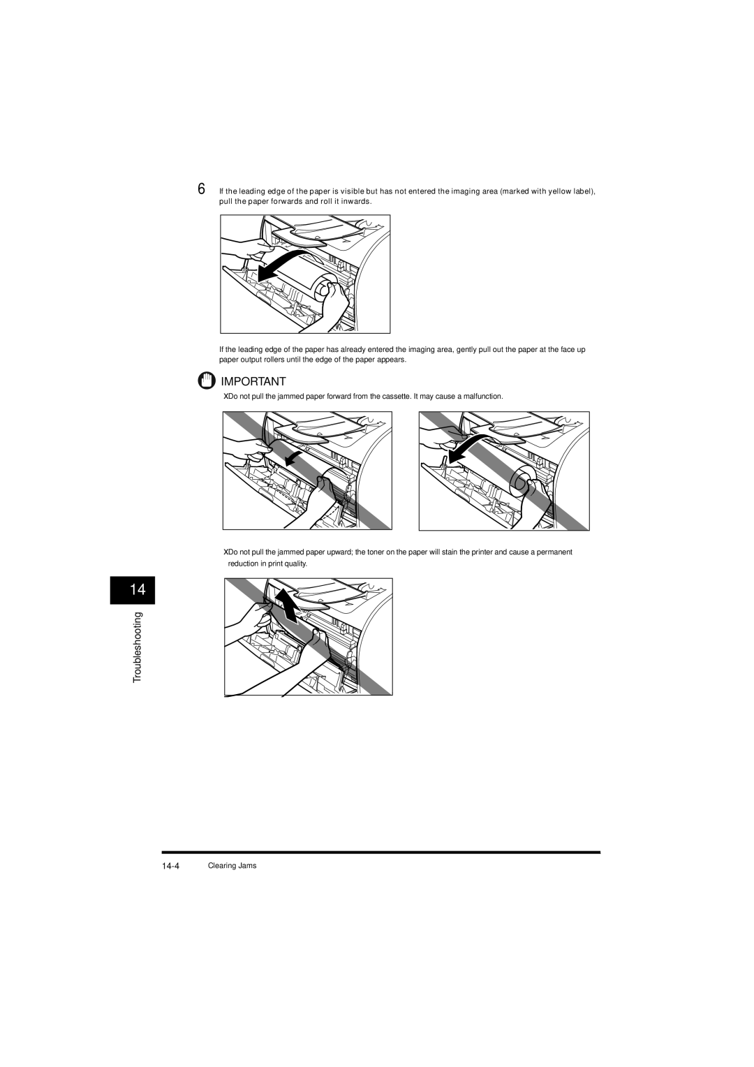 Canon L380S manual 14-4 