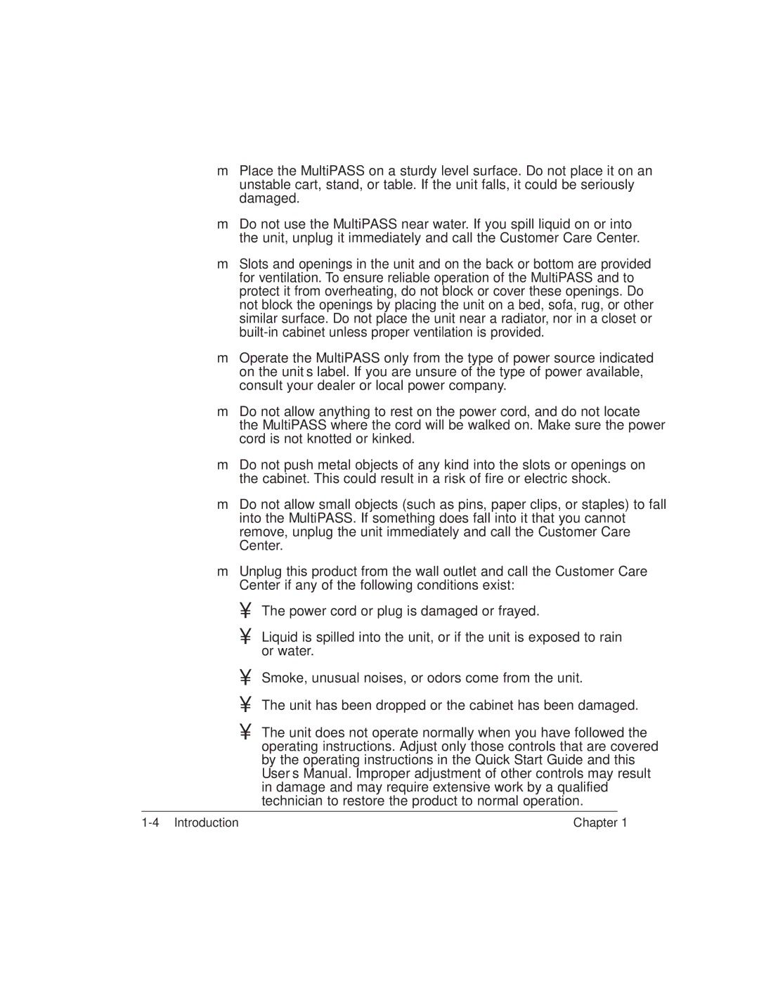 Canon L6000 manual Introduction Chapter 