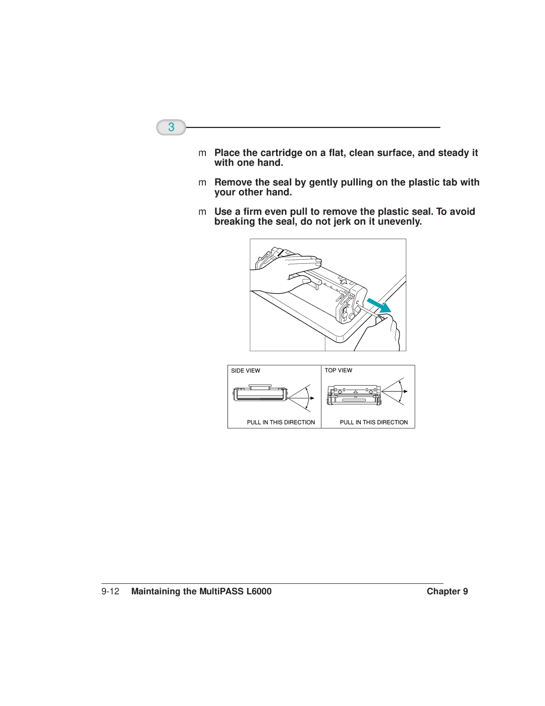 Canon manual 12Maintaining the MultiPASS L6000 Chapter 