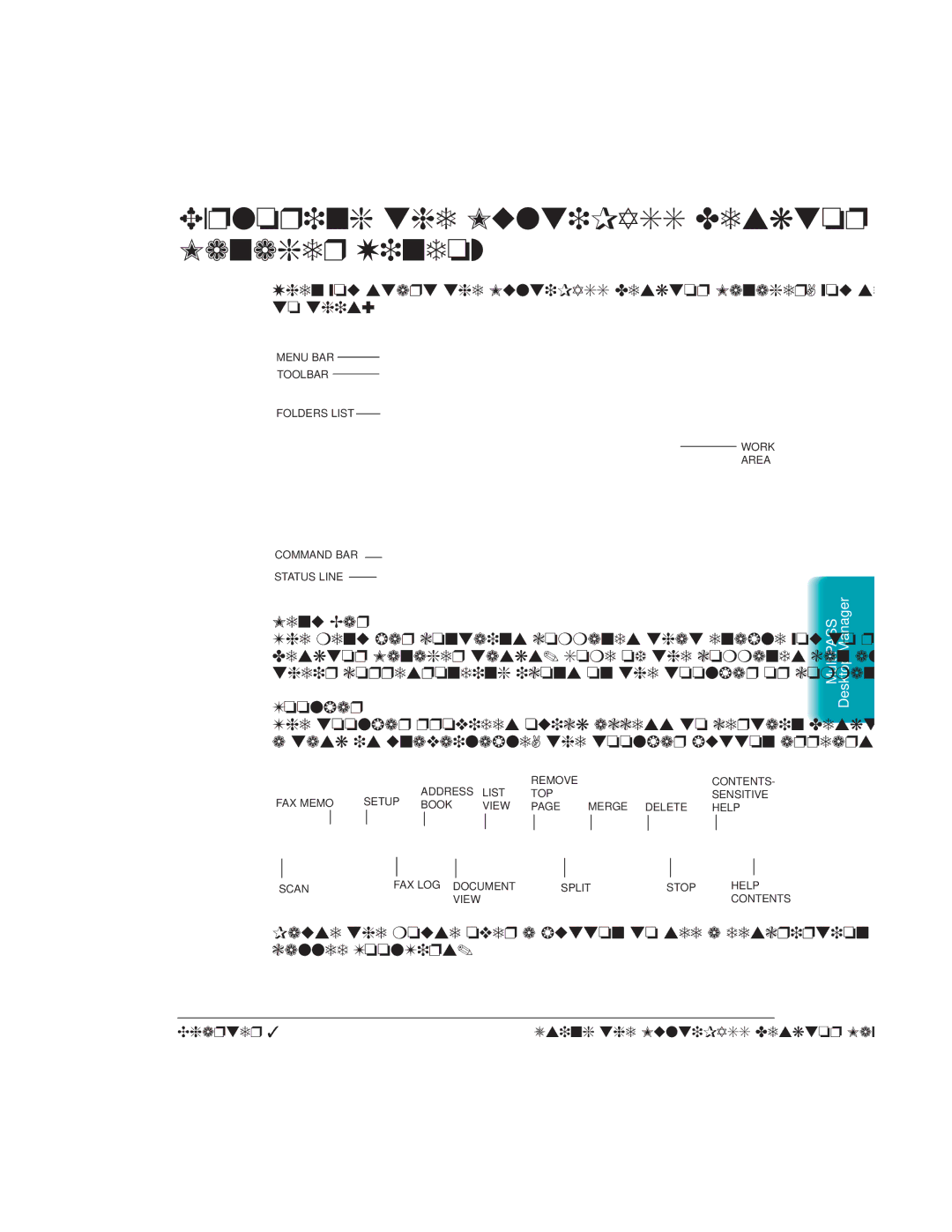 Canon L6000 manual Exploring the MultiPASS Desktop Manager Window 