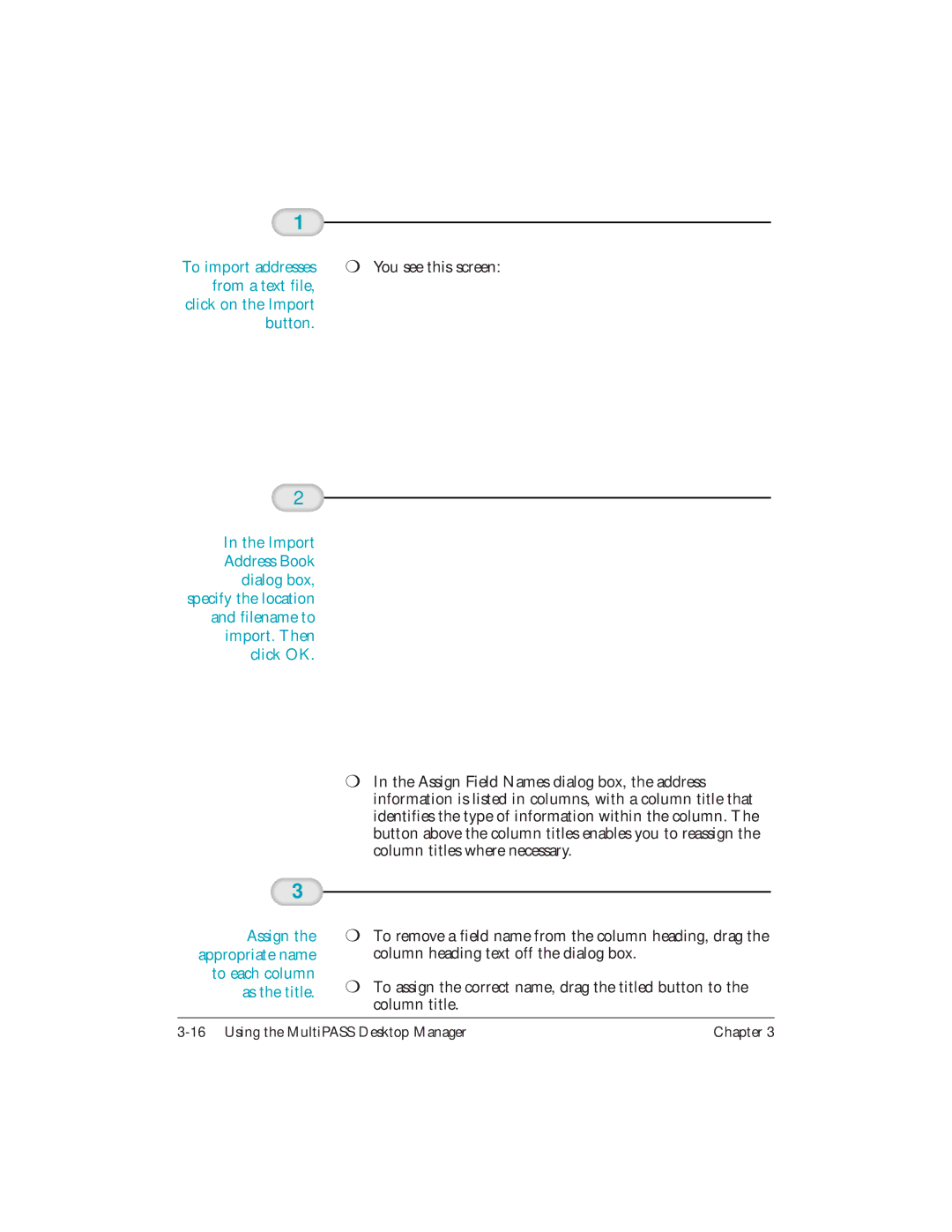 Canon L6000 manual To import addresses You see this screen 