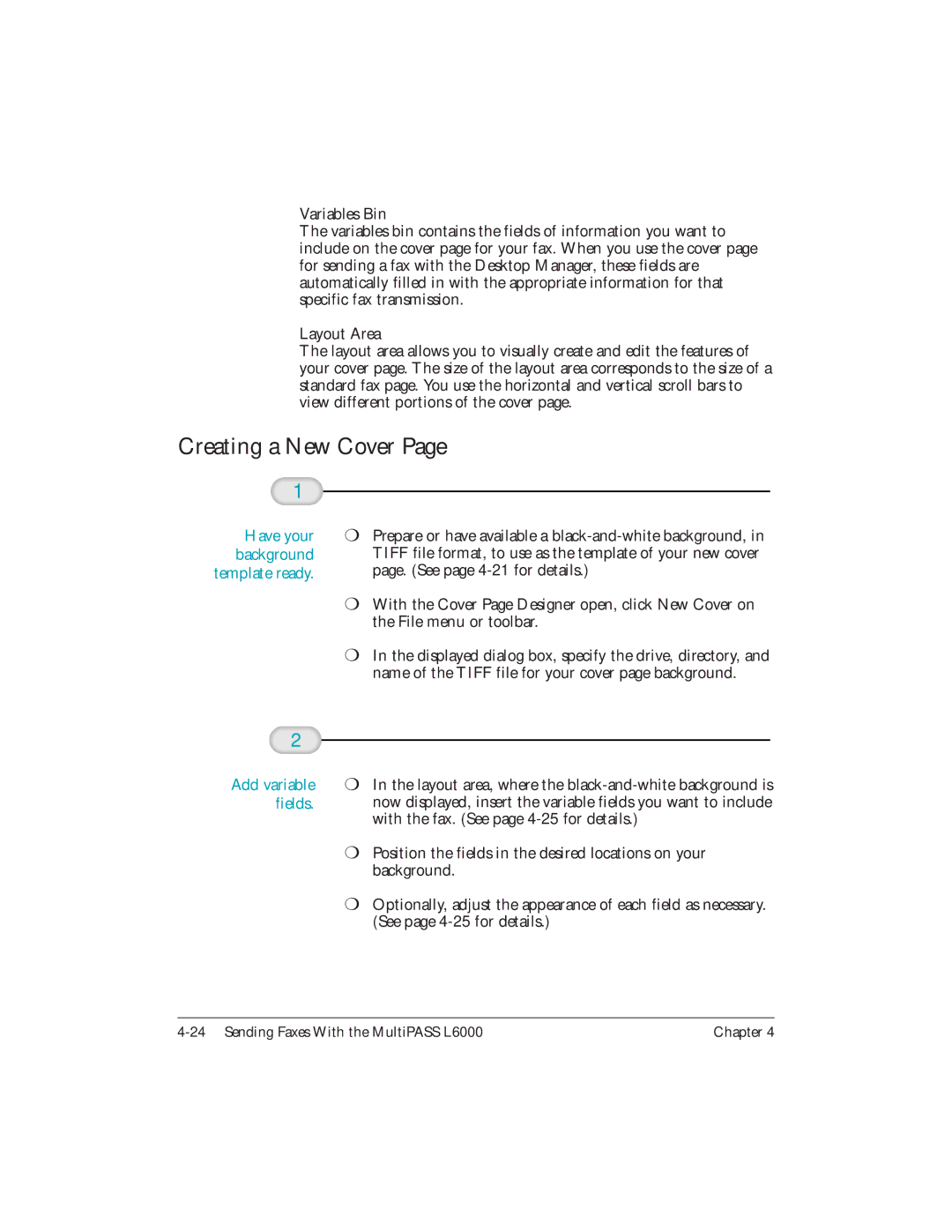 Canon L6000 manual Creating a New Cover, Have your background template ready 